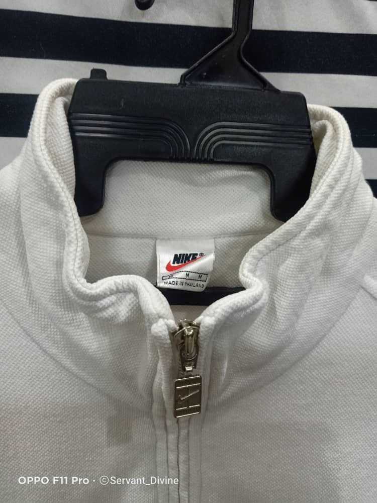 Nike × Vintage Vintage Nike Tennis Court Sweatshirt Half Zipper Size US M / EU 48-50 / 2 - 3 Thumbnail