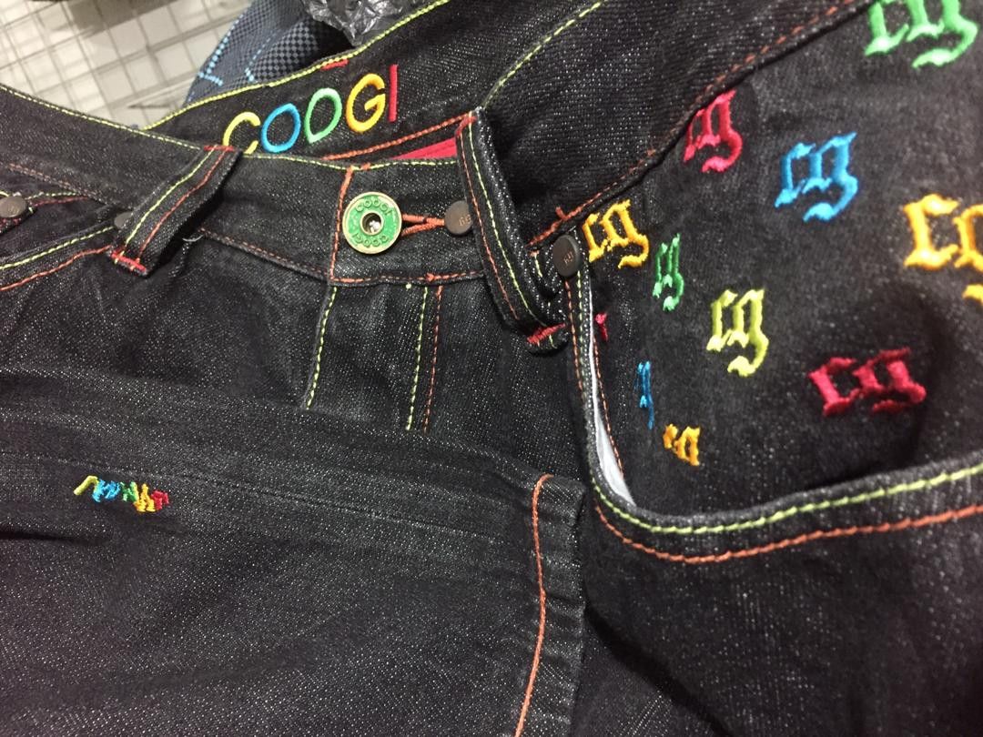 Coogi COOGI baggy embroidery multicolor logo Jeans Size US 40 / EU 56 - 2 Thumbnail