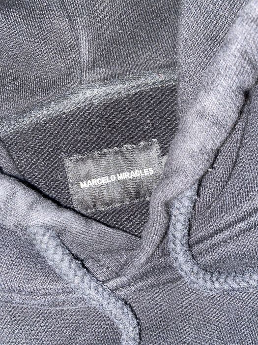 Japanese Brand Marcelo Miracles Holographic logo hoodie | Grailed