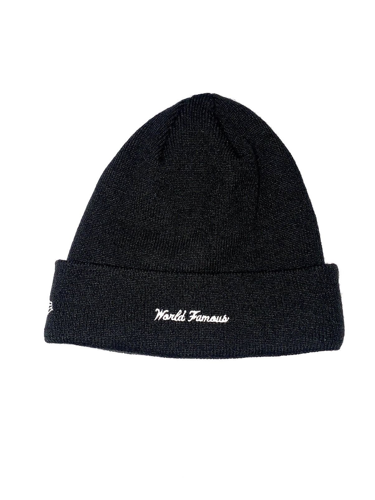 New Era × Supreme Box Logo Beanie Black Size ONE SIZE - 4 Thumbnail