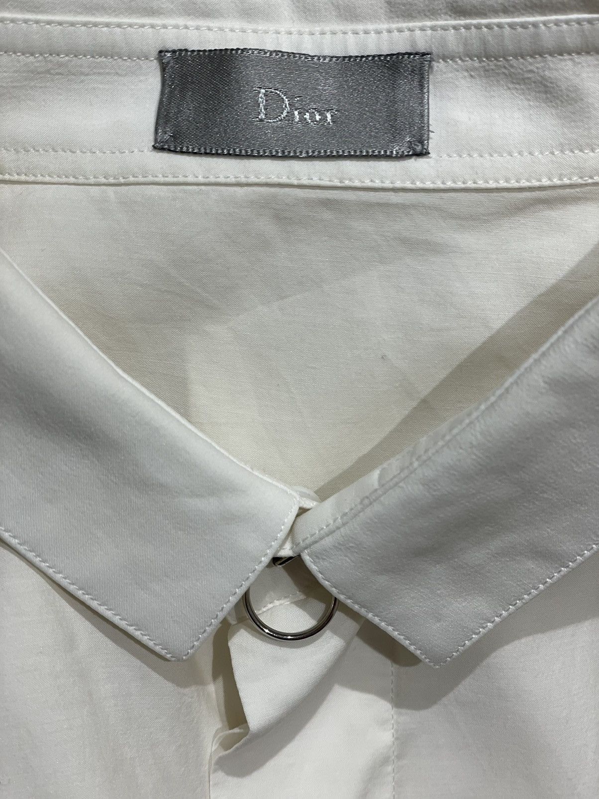 Dior × Kris Van Assche Metal button Shirt Size US XS / EU 42 / 0 - 3 Thumbnail