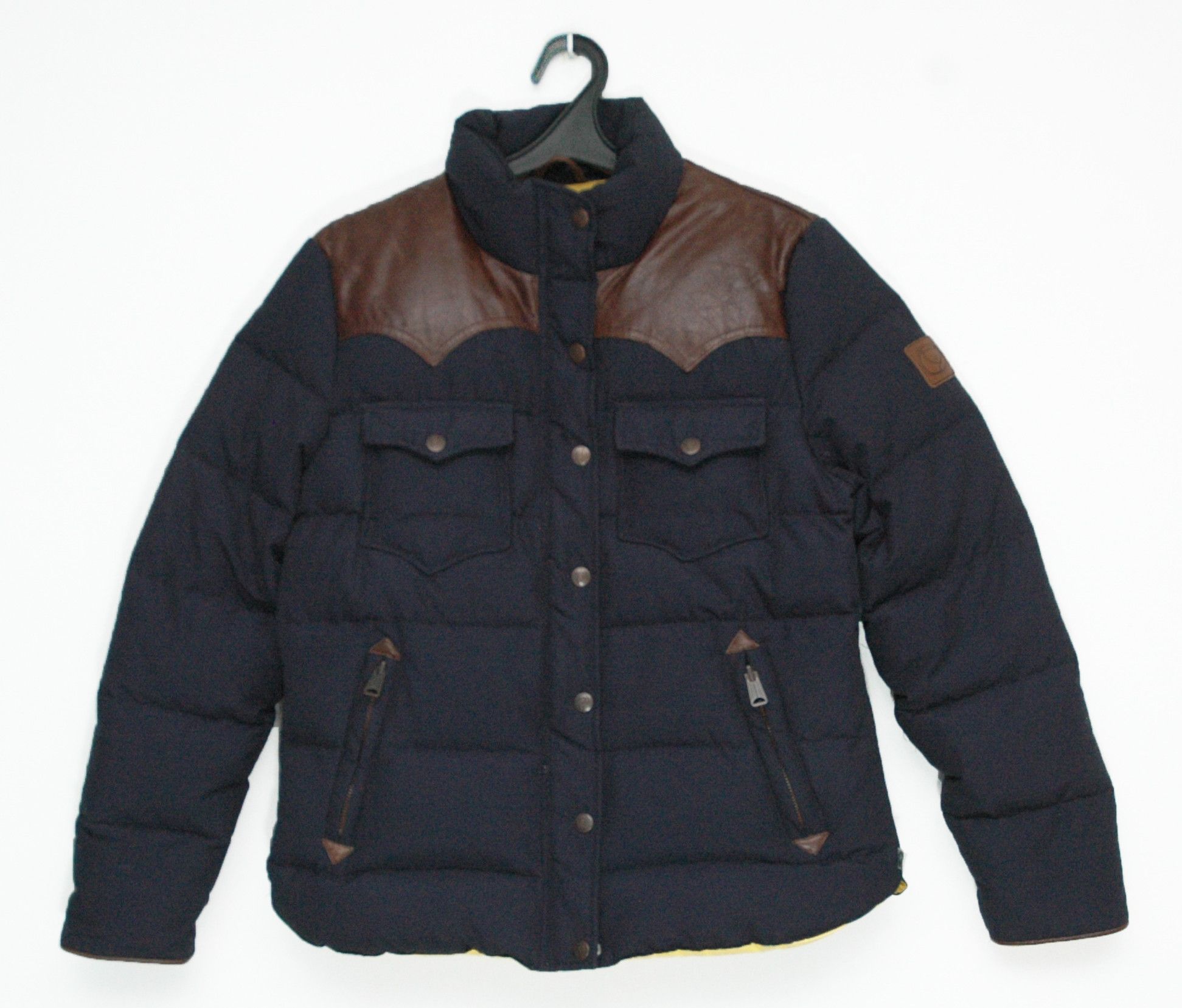 Penfield Penfield Rockford Down Puffer Jacket Leather Shoulders Wmn Size M / US 6-8 / IT 42-44 - 1 Thumbnail