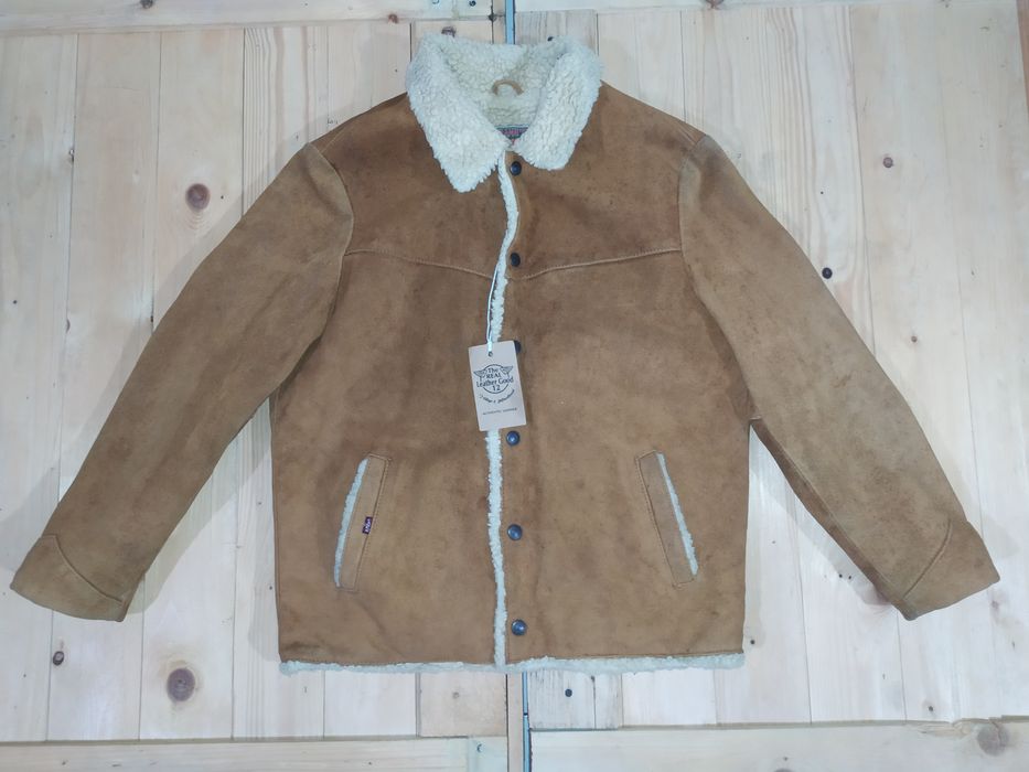 Sugar Cane VTG SUGAR CANE WESTERN ANTIQUE CLASSIC LEATHER SUEDE JACKET