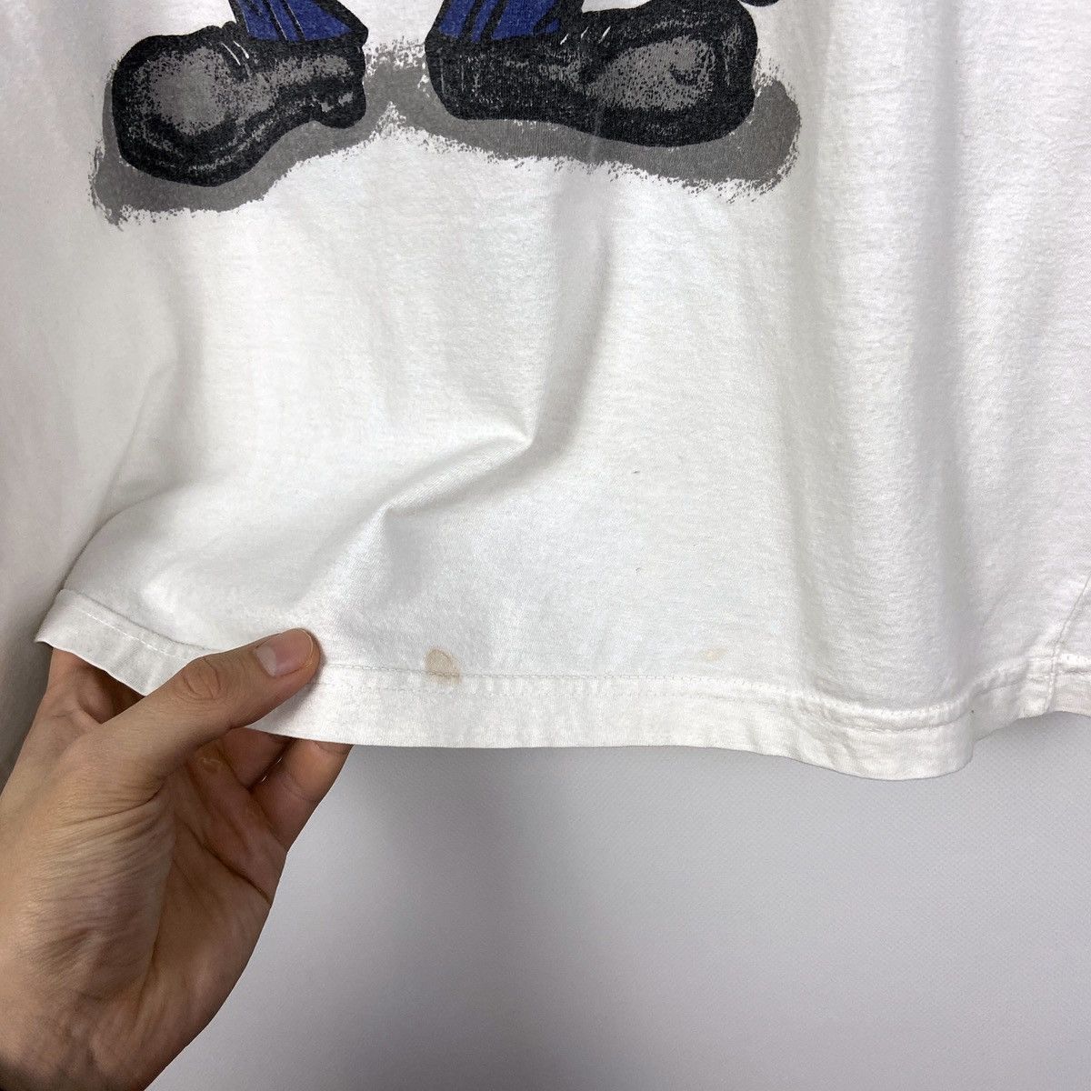 Vintage Vintage 90s Warner Bros Studio Policeman Tazz tee Cartoon Size US M / EU 48-50 / 2 - 9 Thumbnail