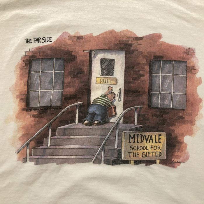 Vintage The Far Side Midvale School for the Gifted Vintage T-Shirt ...