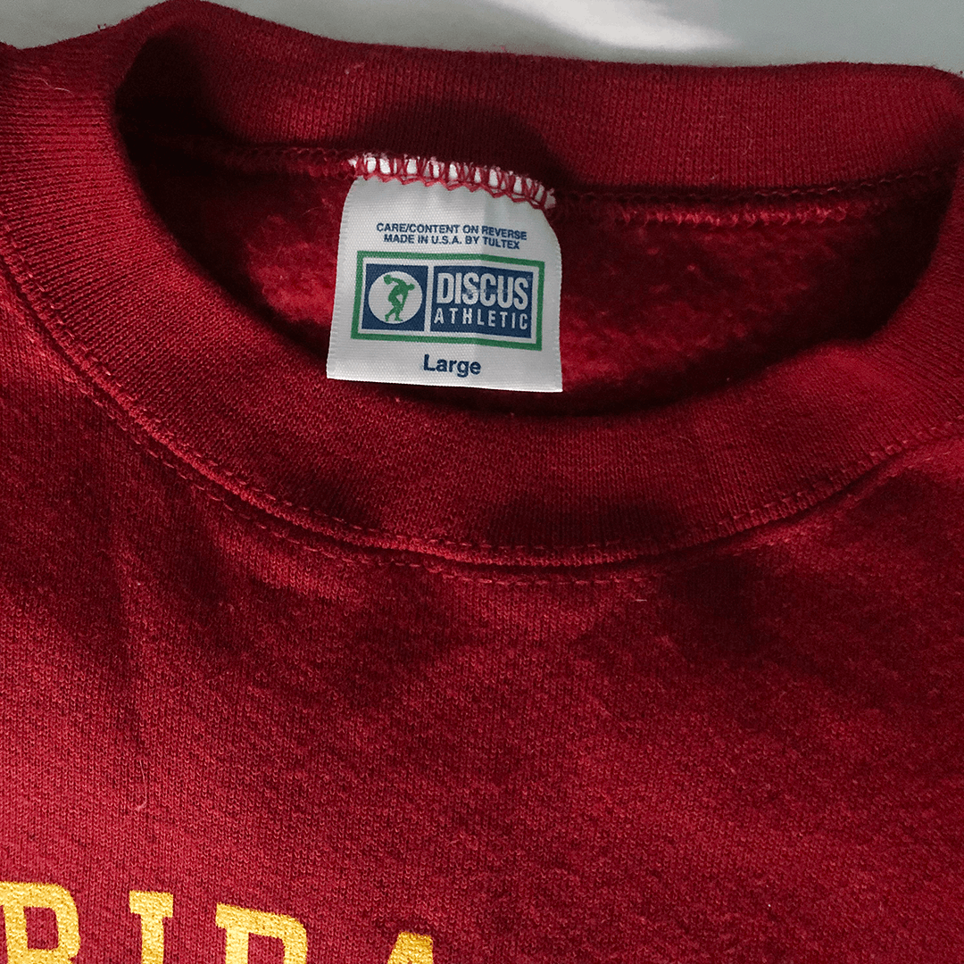 Vintage 1990s Vintage Discus Athletic University Sweatshirt Size US L / EU 52-54 / 3 - 2 Thumbnail