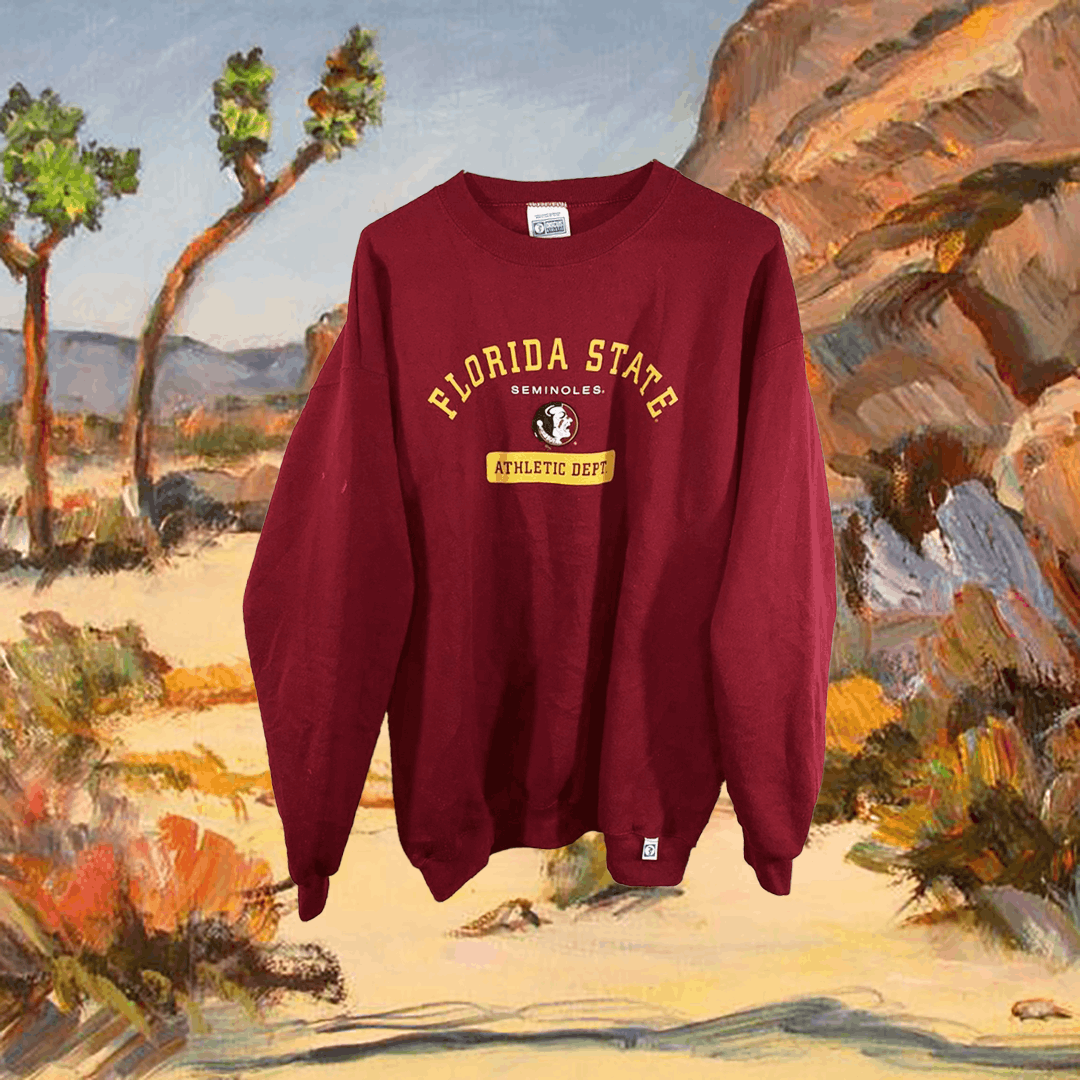 Vintage 1990s Vintage Discus Athletic University Sweatshirt Size US L / EU 52-54 / 3 - 1 Thumbnail
