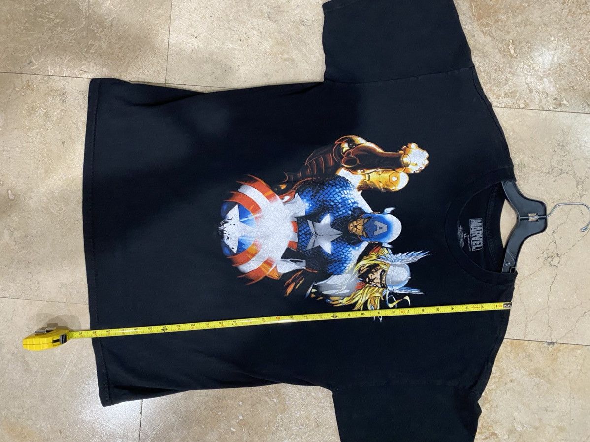 Marvel Comics Captain America Marvel TShirt Size US XL / EU 56 / 4 - 4 Thumbnail