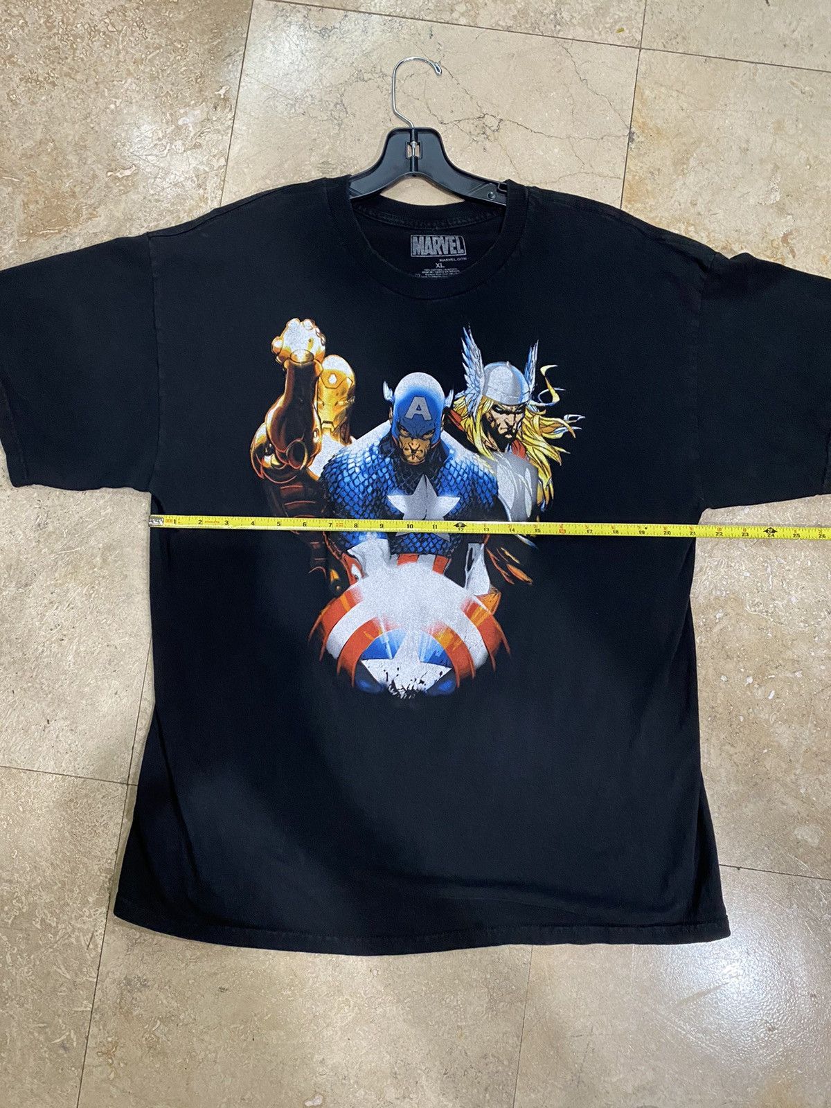 Marvel Comics Captain America Marvel TShirt Size US XL / EU 56 / 4 - 3 Thumbnail