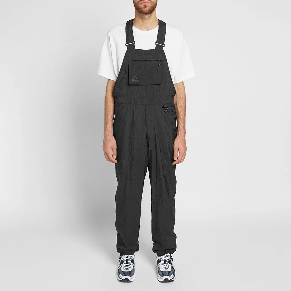 Nike ACG Nike ACG Men's Woven Overalls Nylon Bib Black Size