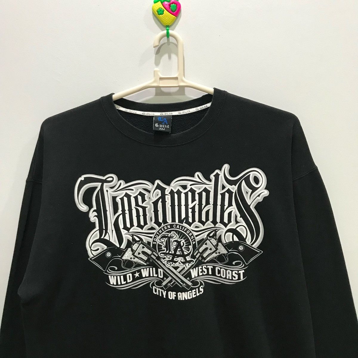 Japanese Brand × Vintage LA WEAR CITY OF ANGELS Sweatshirts Size XXL Size US XL / EU 56 / 4 - 2 Thumbnail