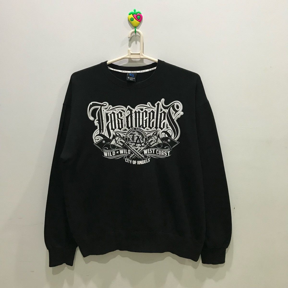 Japanese Brand × Vintage LA WEAR CITY OF ANGELS Sweatshirts Size XXL Size US XL / EU 56 / 4 - 1 Thumbnail