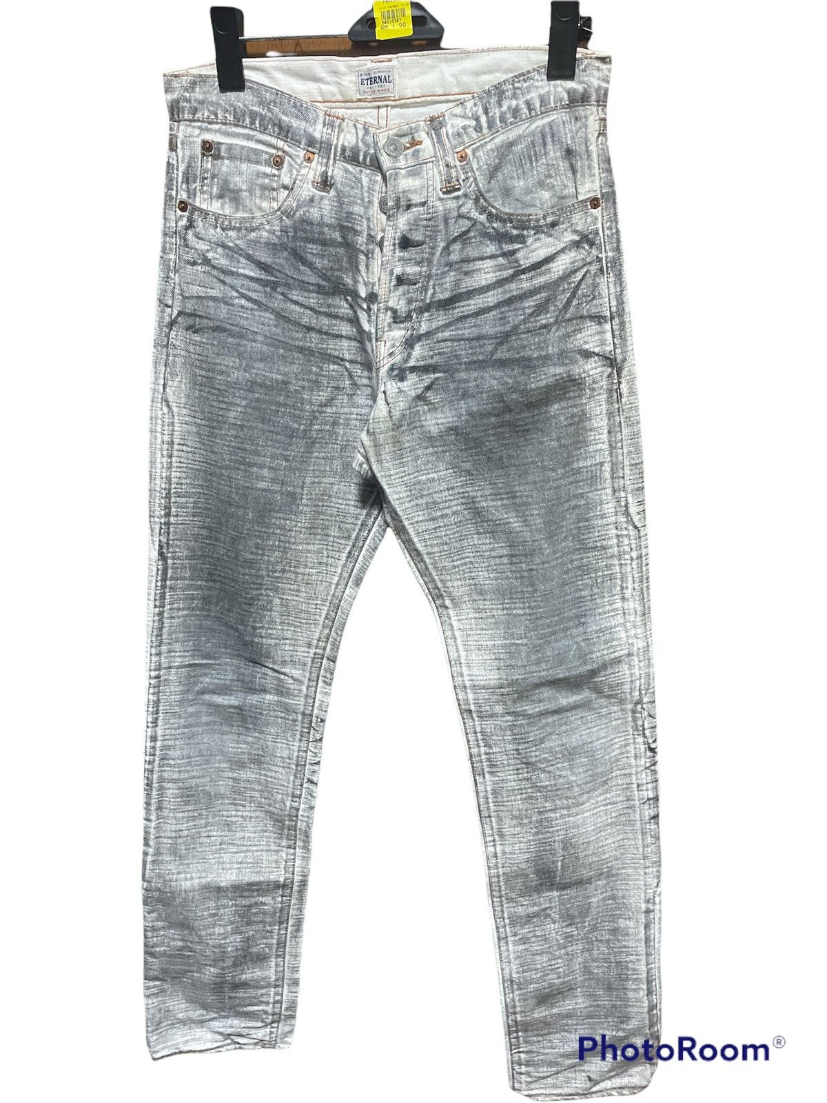 Eternal Rare Eternal Distressed Bleach Jeans Size US 30 / EU 46 - 1 Thumbnail