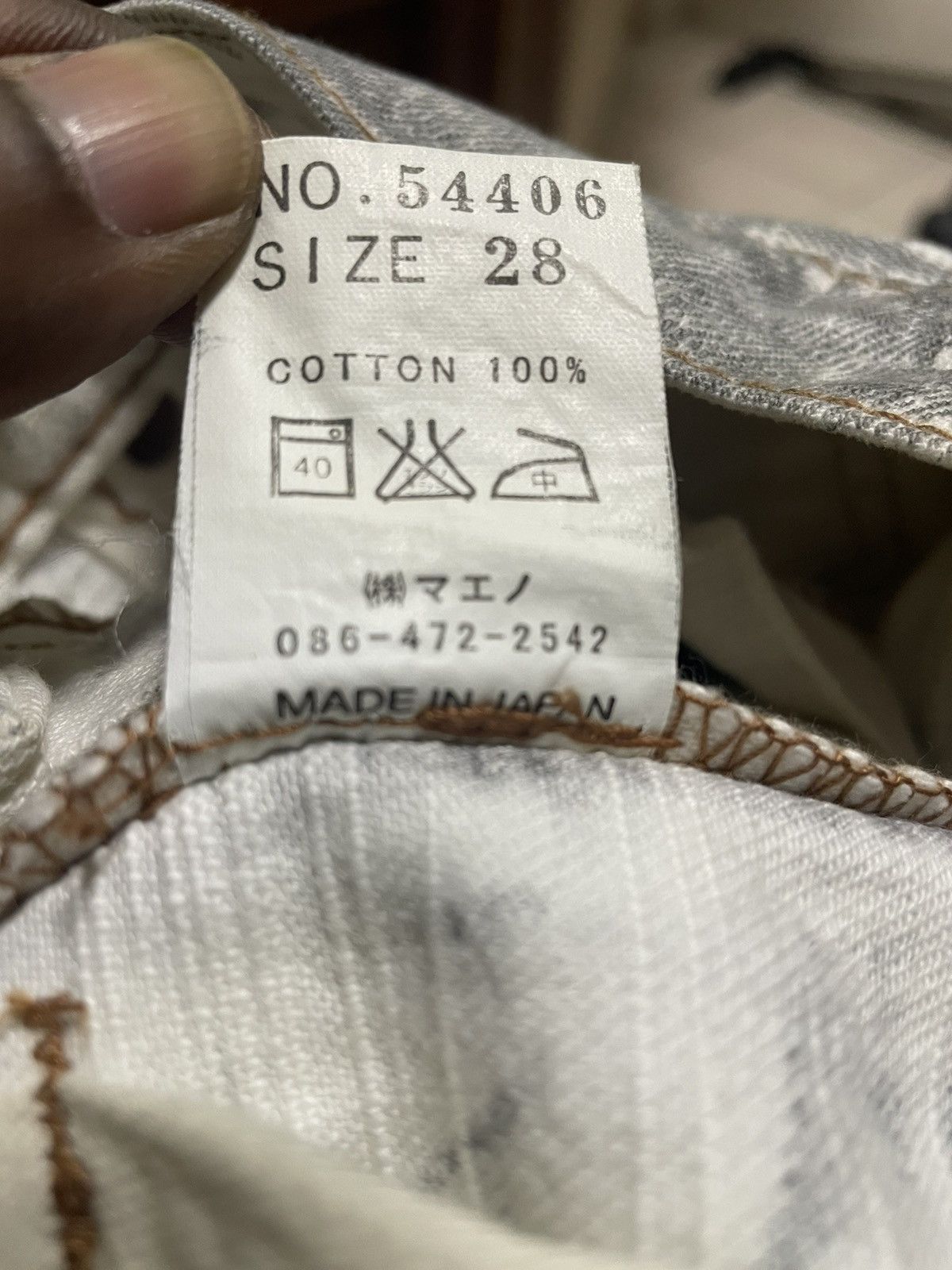 Eternal Rare Eternal Distressed Bleach Jeans Size US 30 / EU 46 - 6 Thumbnail