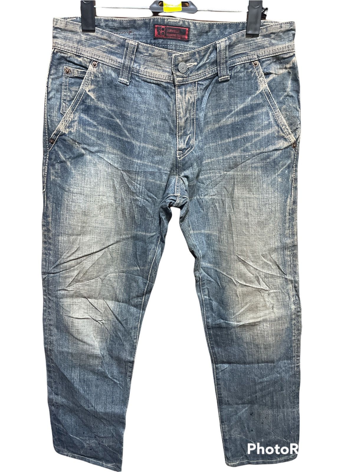 Johnbull Distressed John Bull Kojima Jeans Size US 33 - 1 Thumbnail