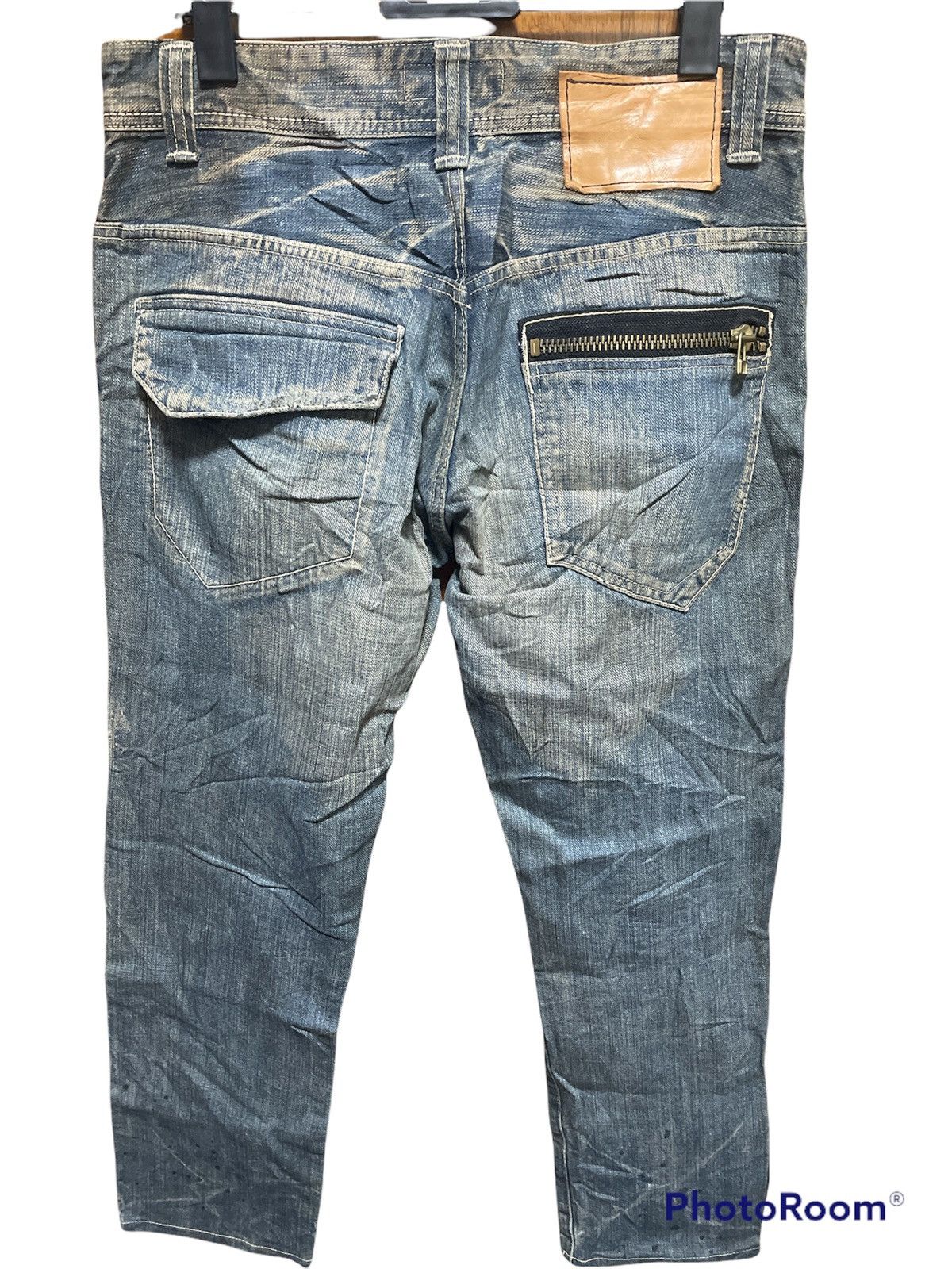 Johnbull Distressed John Bull Kojima Jeans Size US 33 - 4 Thumbnail