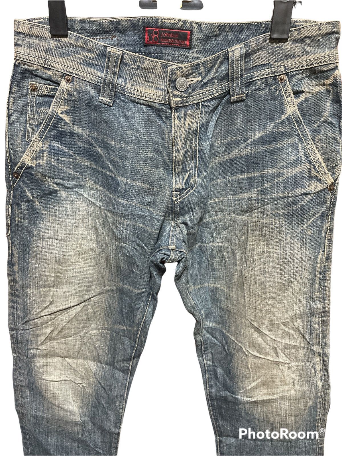 Johnbull Distressed John Bull Kojima Jeans Size US 33 - 2 Thumbnail