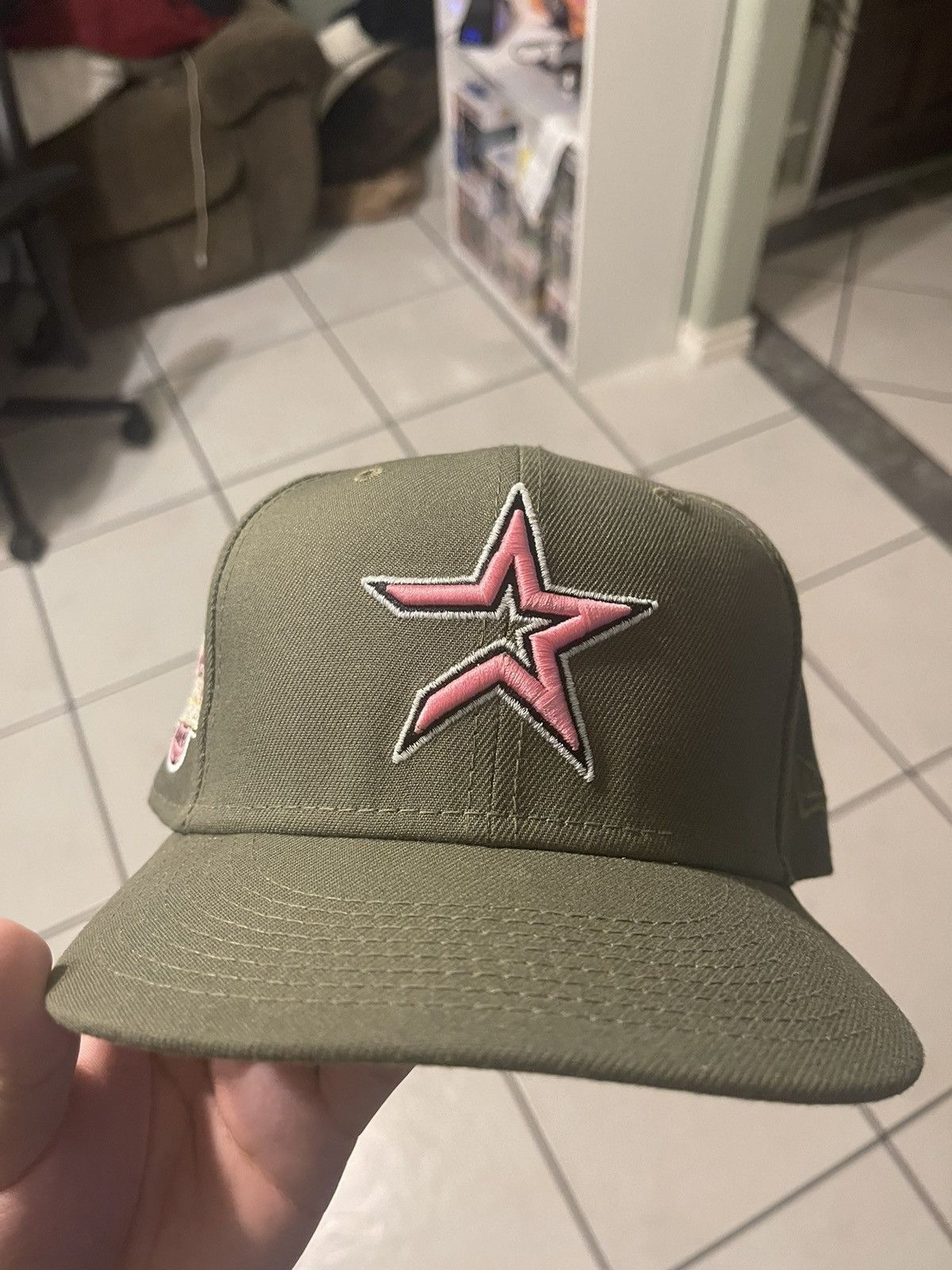 New Era 7 3/4 Houston Astros Pink Martini (lookalike) Not Grailed