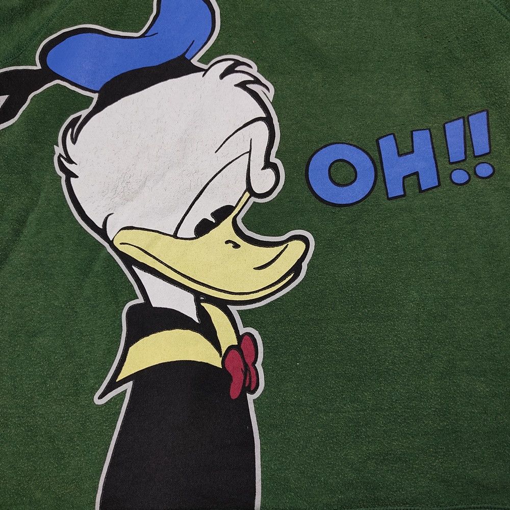 Cartoon Network × Disney × Vintage Vintage Disney Donald Duck Cartoon Winter Hoodie Size US XL / EU 56 / 4 - 3 Thumbnail