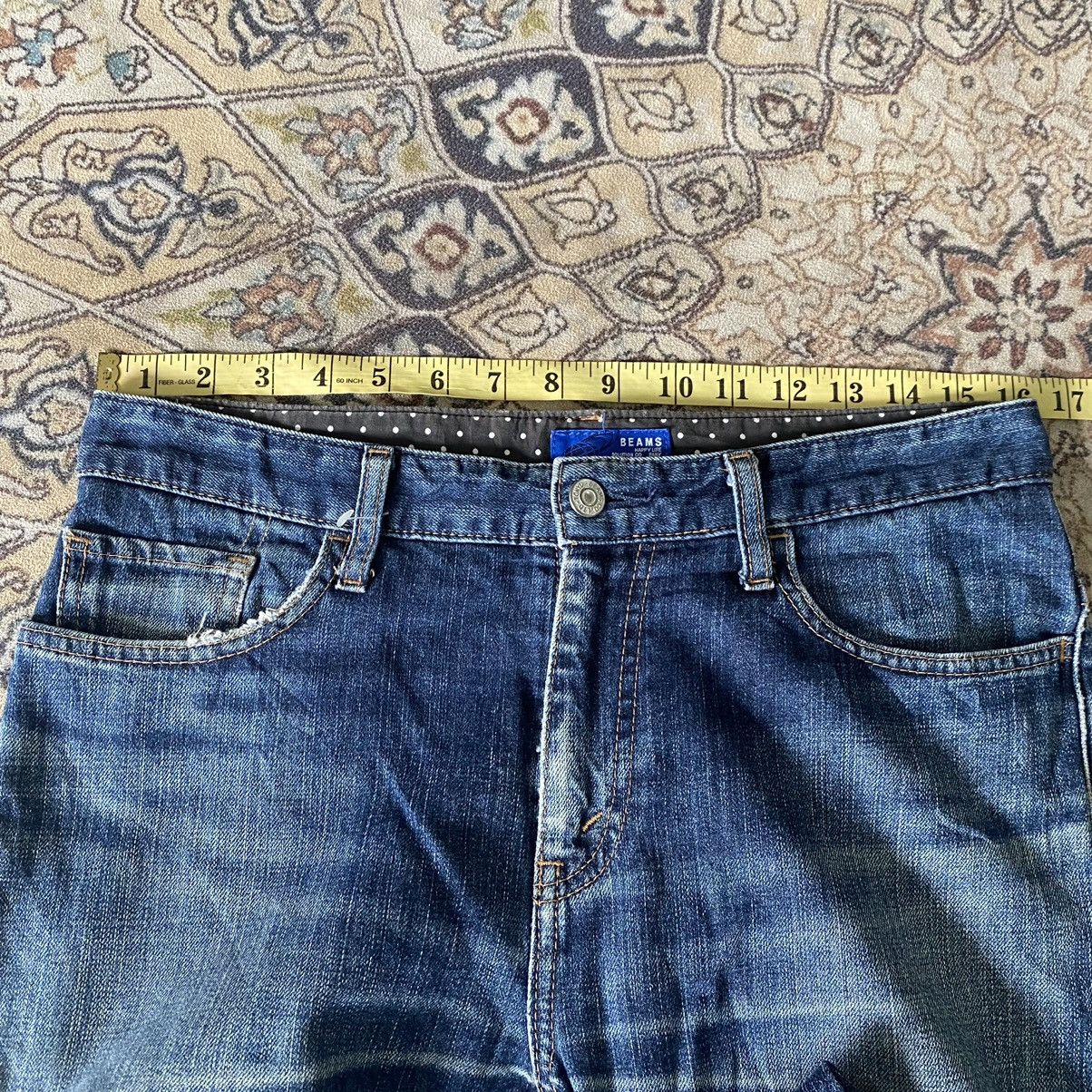 Beams Plus Beams Denim Jeans Distressed Polkadot Size US 32 / EU 48 - 12 Thumbnail