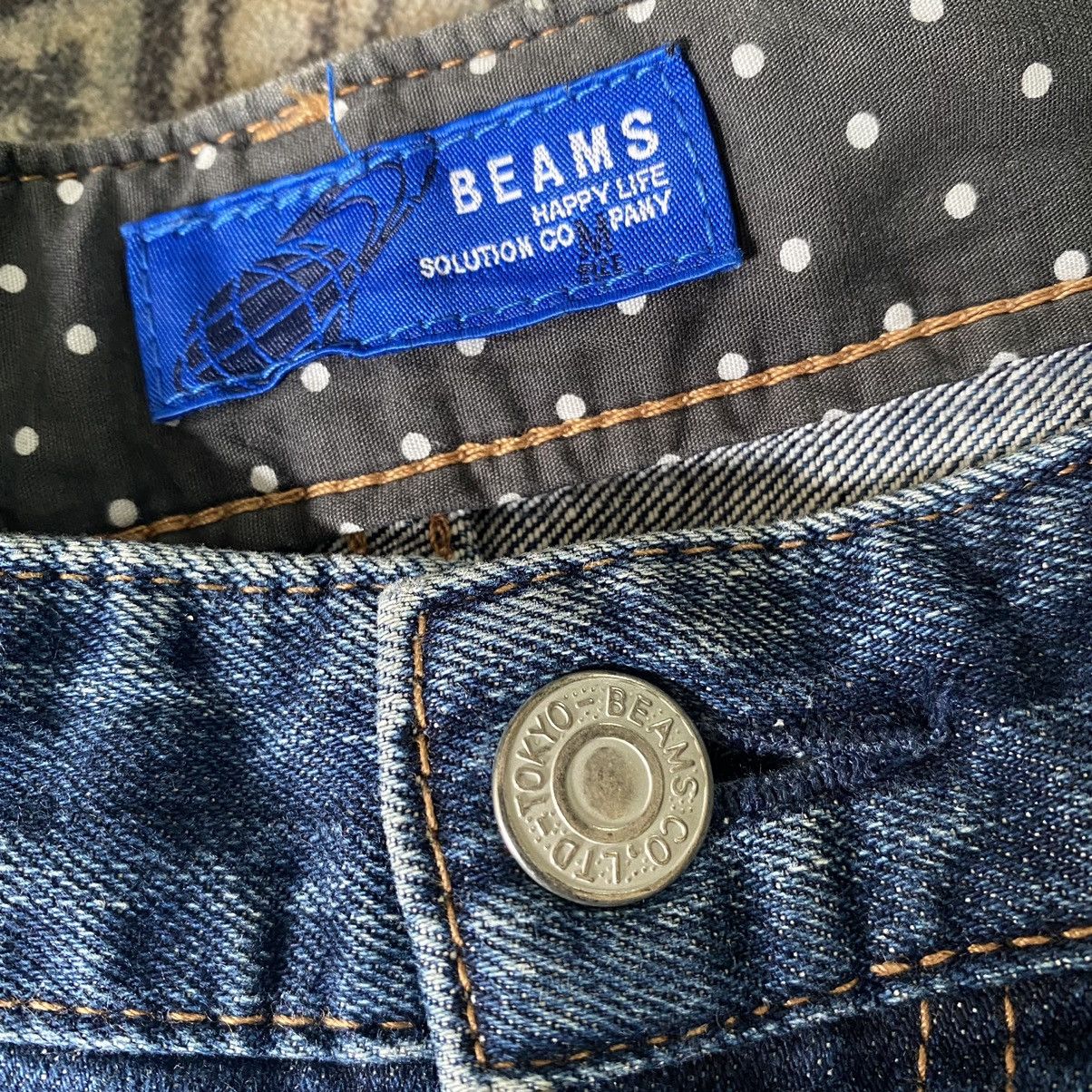 Beams Plus Beams Denim Jeans Distressed Polkadot Size US 32 / EU 48 - 10 Thumbnail
