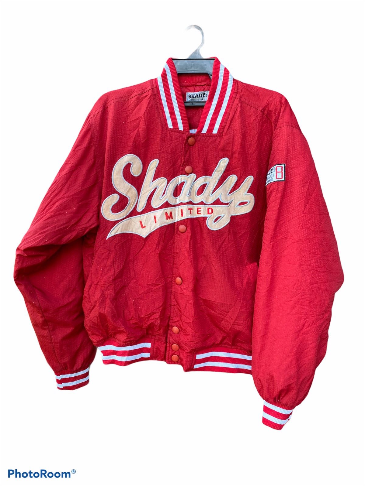 Shady Ltd × Varsity Jacket Delete today 🔥Shady limited big logo varsity ...