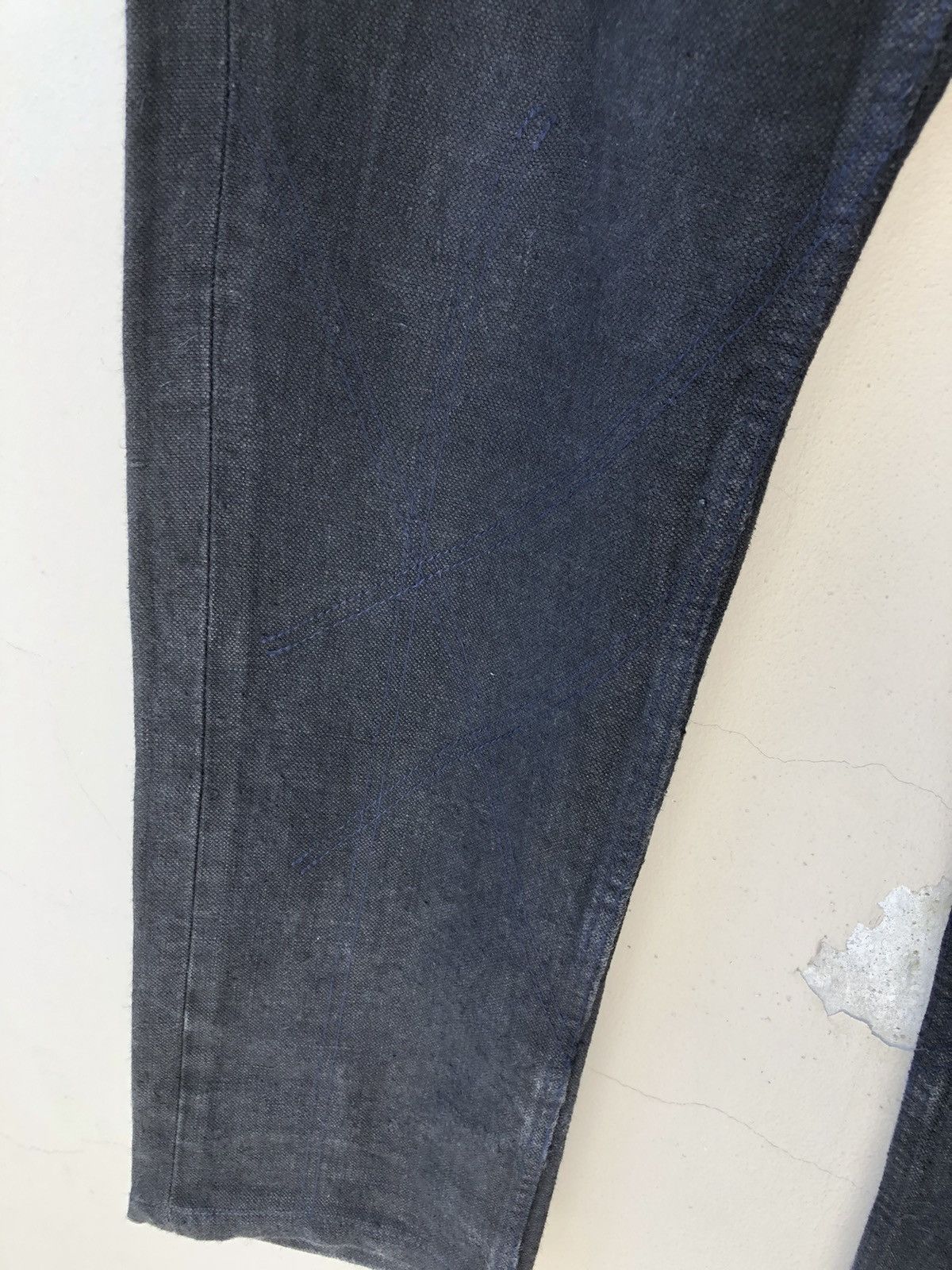 Vintage Vintage Ozone Rocks Hemprotex Heavy Hem Jeans Size US 32 / EU 48 - 12 Thumbnail
