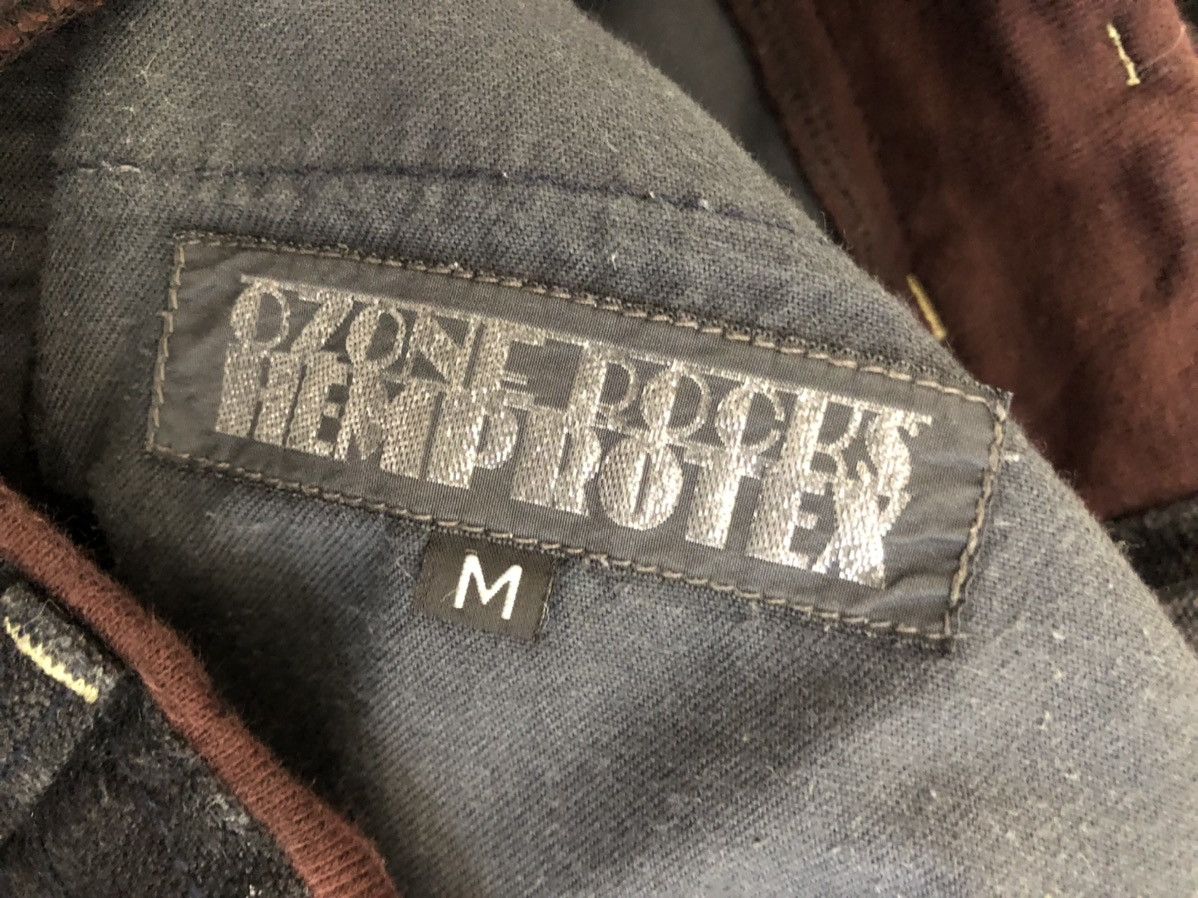 Vintage Vintage Ozone Rocks Hemprotex Heavy Hem Jeans Size US 32 / EU 48 - 25 Thumbnail