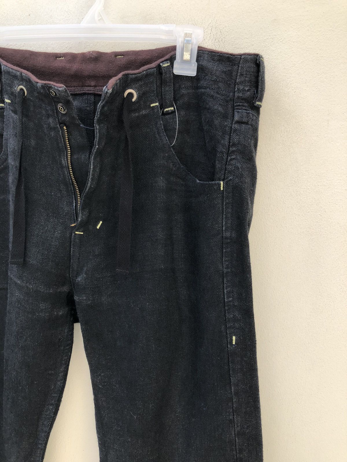 Vintage Vintage Ozone Rocks Hemprotex Heavy Hem Jeans Size US 32 / EU 48 - 13 Thumbnail