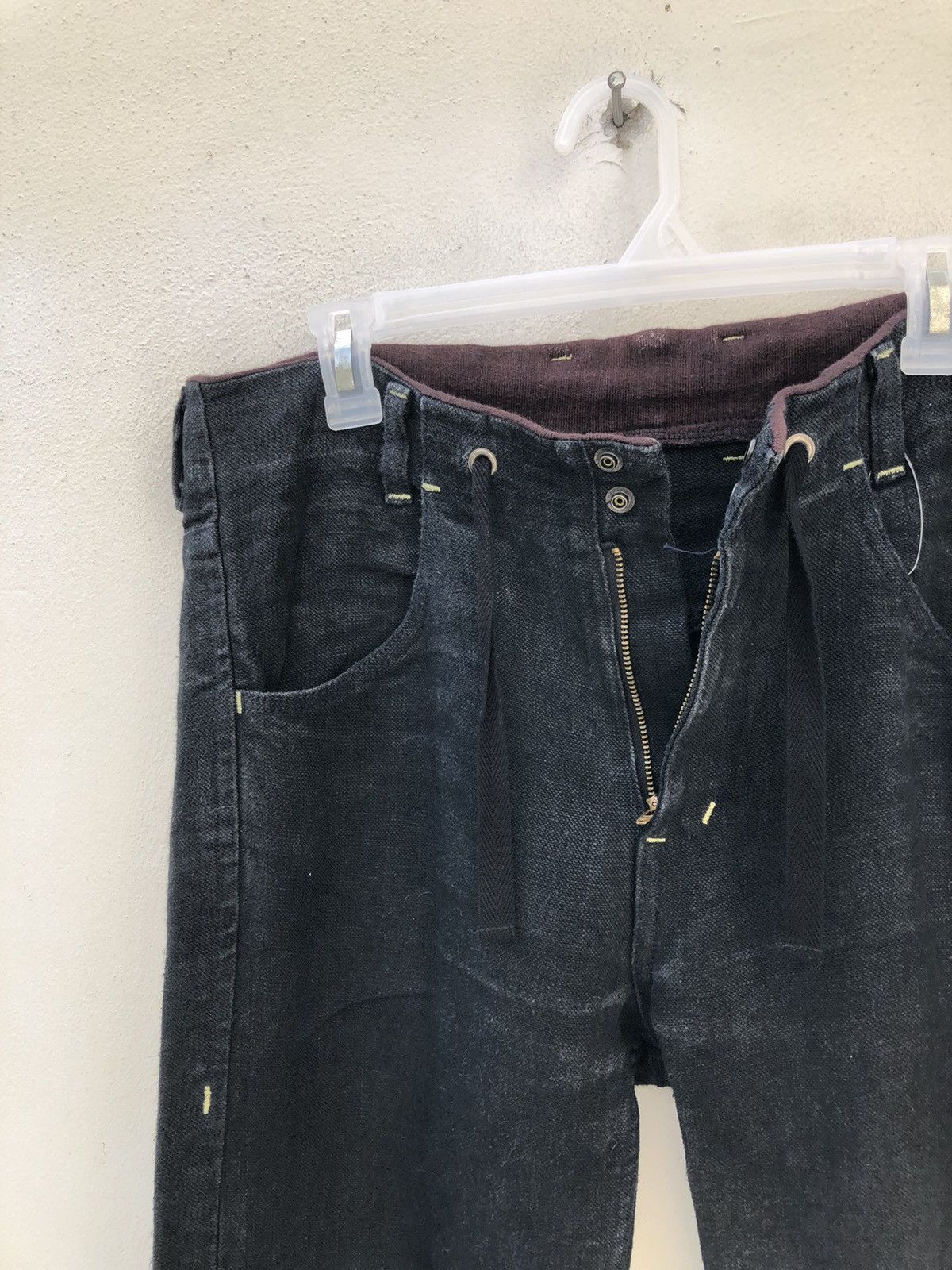 Vintage Vintage Ozone Rocks Hemprotex Heavy Hem Jeans Size US 32 / EU 48 - 9 Thumbnail