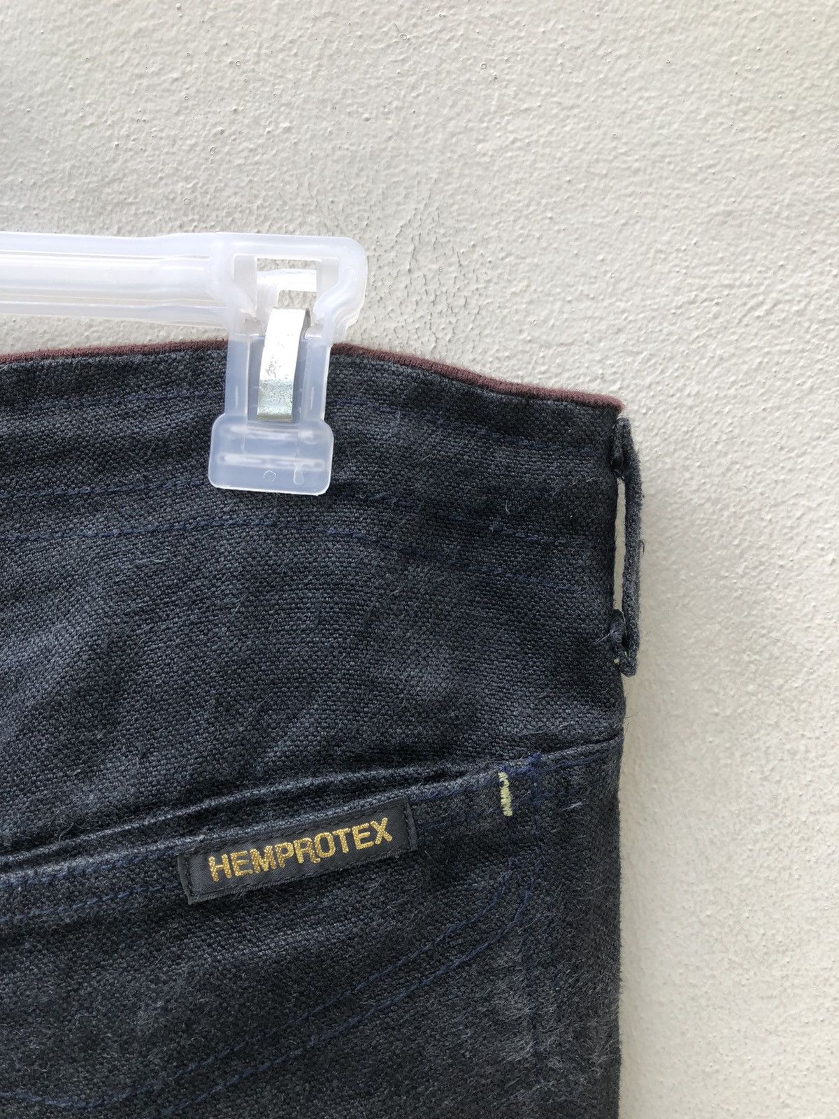 Vintage Vintage Ozone Rocks Hemprotex Heavy Hem Jeans Size US 32 / EU 48 - 21 Thumbnail