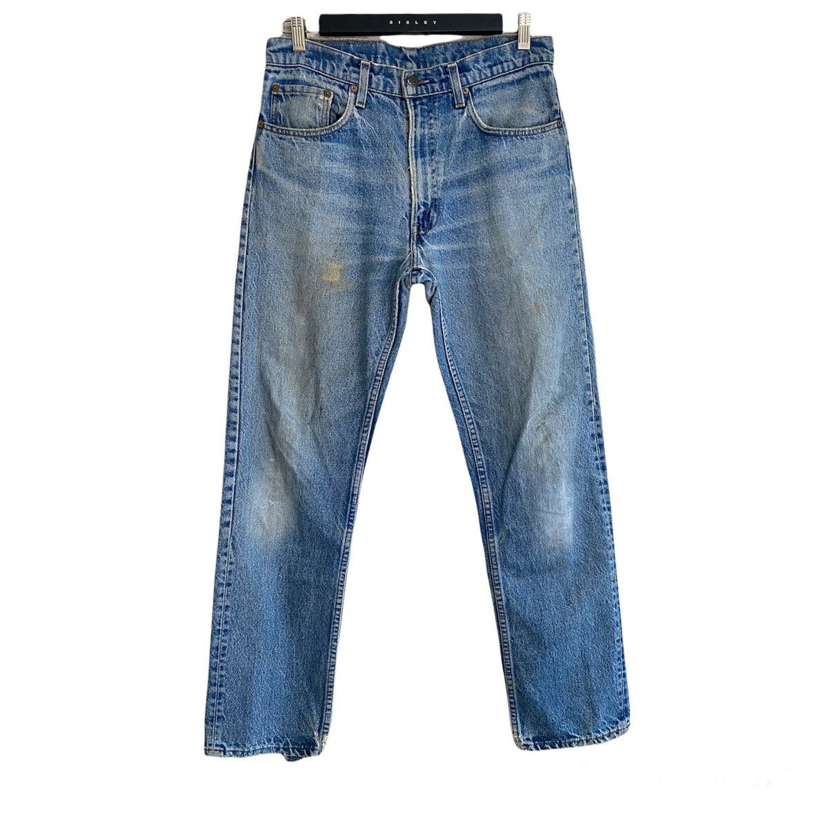 Levi's Vintage 80s Levis 515 Distressed Jeans Size US 32 / EU 48 - 2 Thumbnail