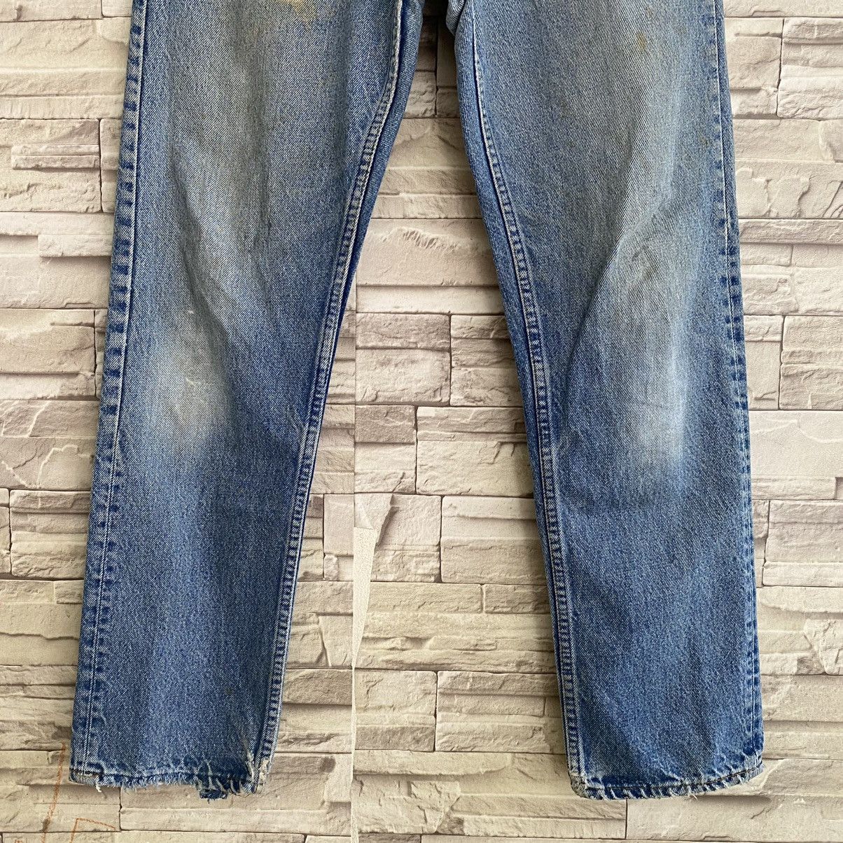 Levi's Vintage 80s Levis 515 Distressed Jeans Size US 32 / EU 48 - 5 Thumbnail