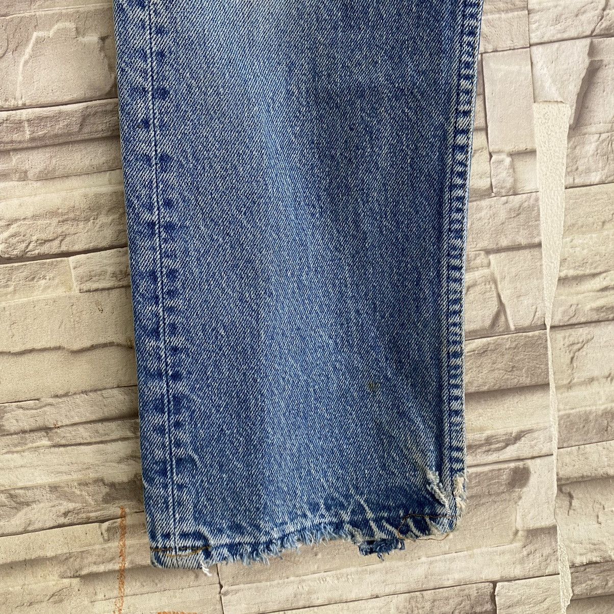 Levi's Vintage 80s Levis 515 Distressed Jeans Size US 32 / EU 48 - 6 Thumbnail