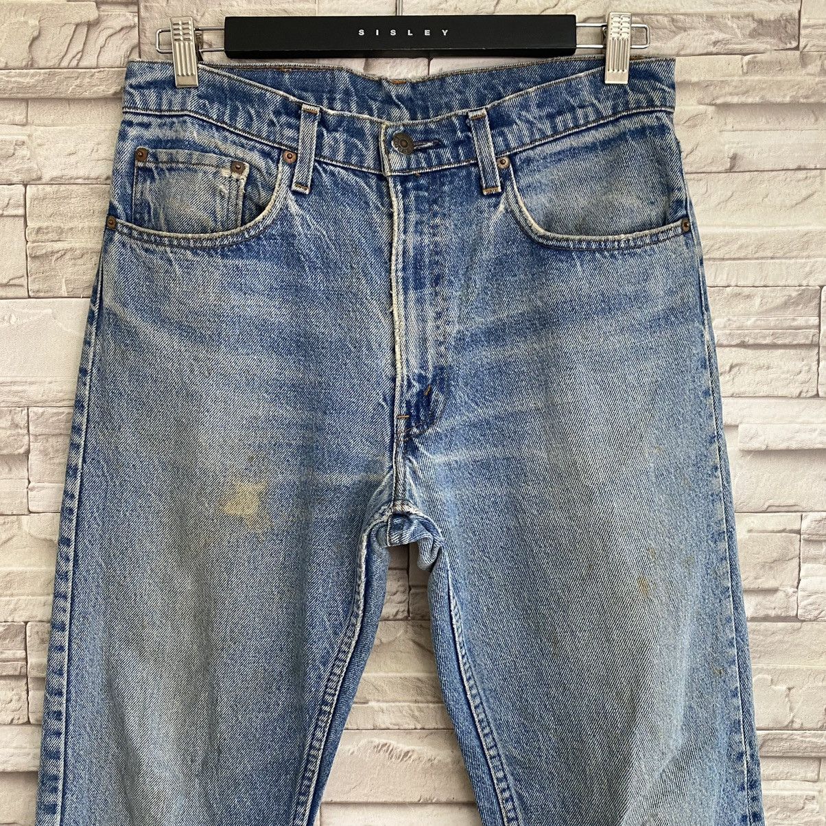 Levi's Vintage 80s Levis 515 Distressed Jeans Size US 32 / EU 48 - 4 Thumbnail