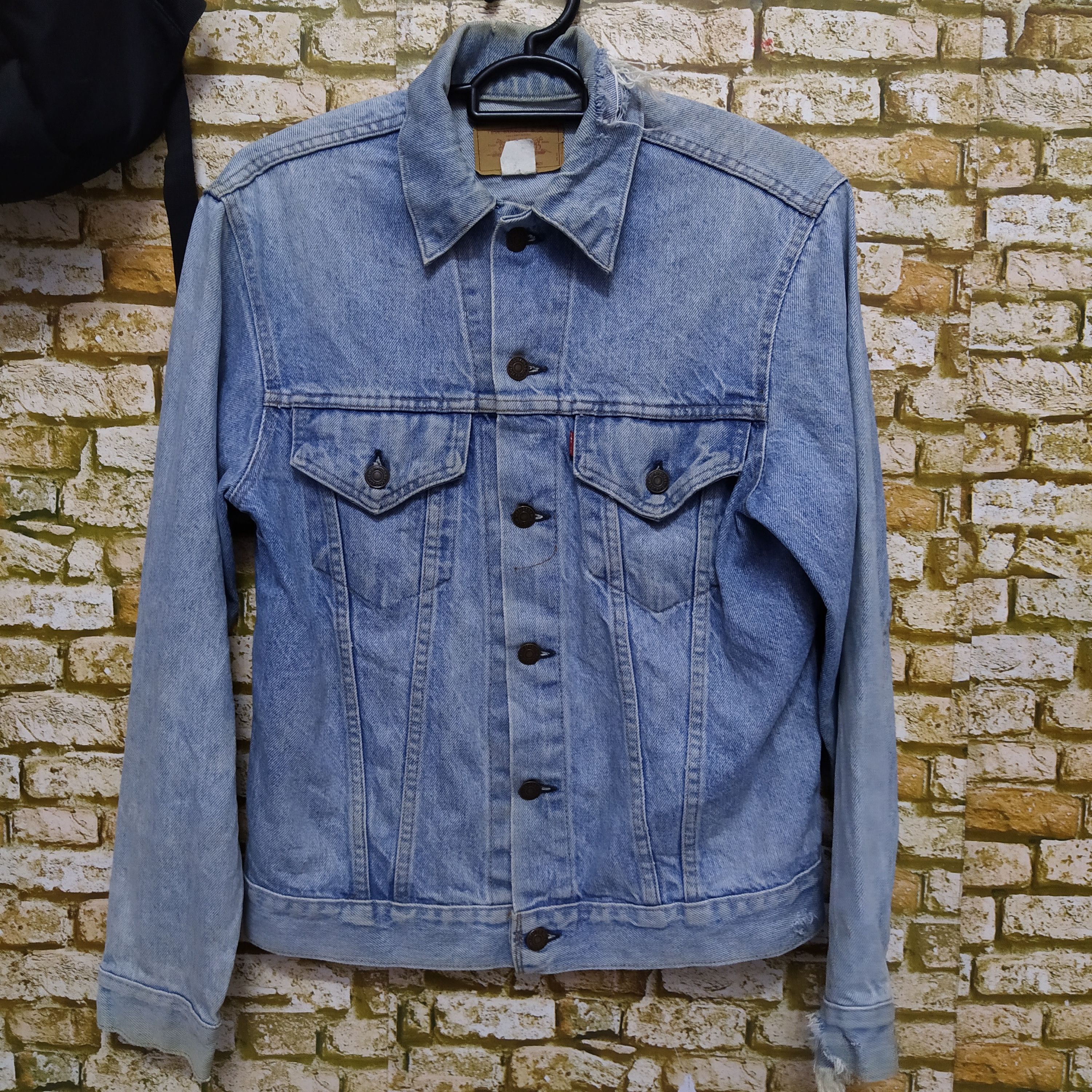 Levi's × Vintage 70/80s LEVIS 505 TRUCJER DENIM JACKET BUTTON #52 (D361) Size US M / EU 48-50 / 2 - 1 Thumbnail