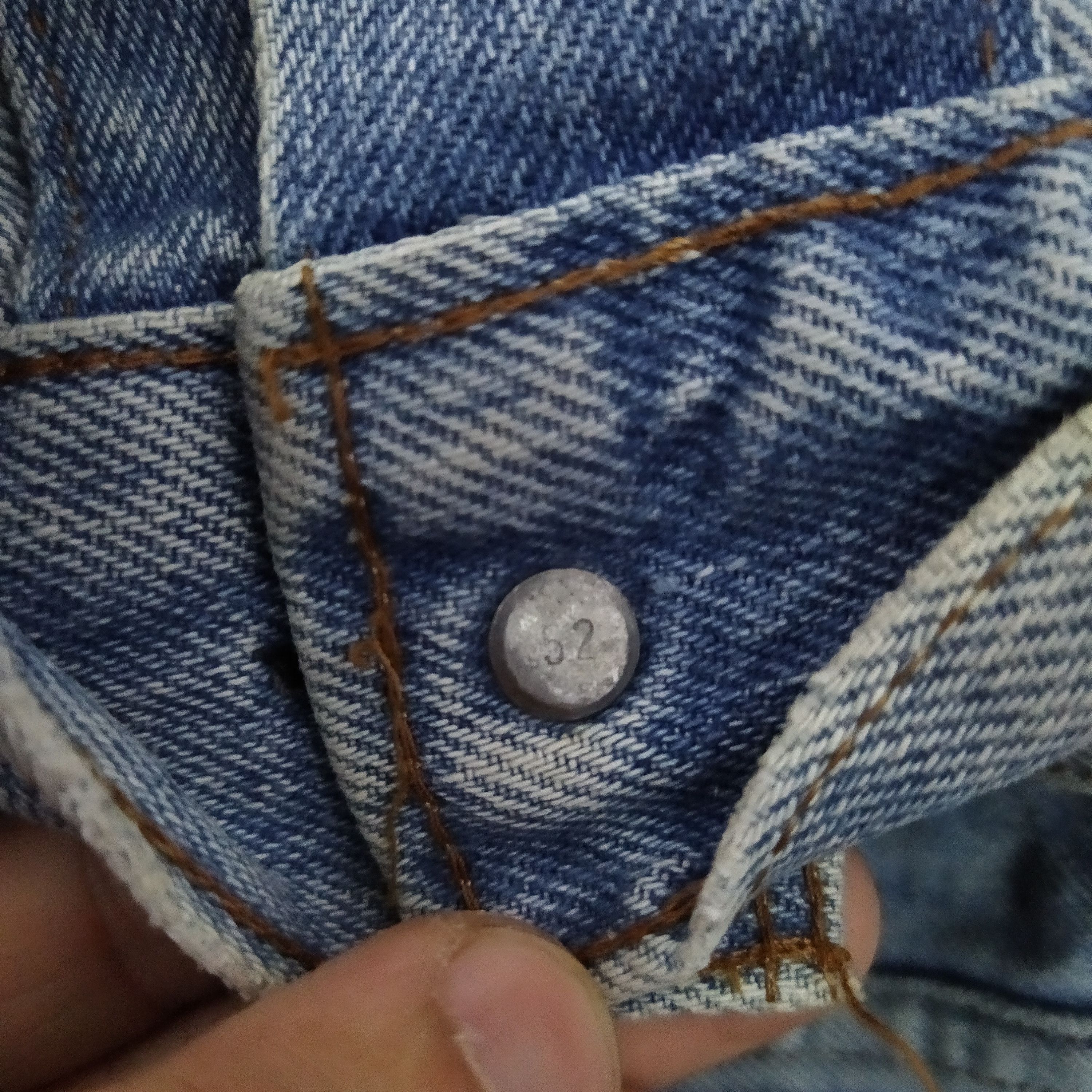 Levi's × Vintage 70/80s LEVIS 505 TRUCJER DENIM JACKET BUTTON #52 (D361) Size US M / EU 48-50 / 2 - 9 Thumbnail