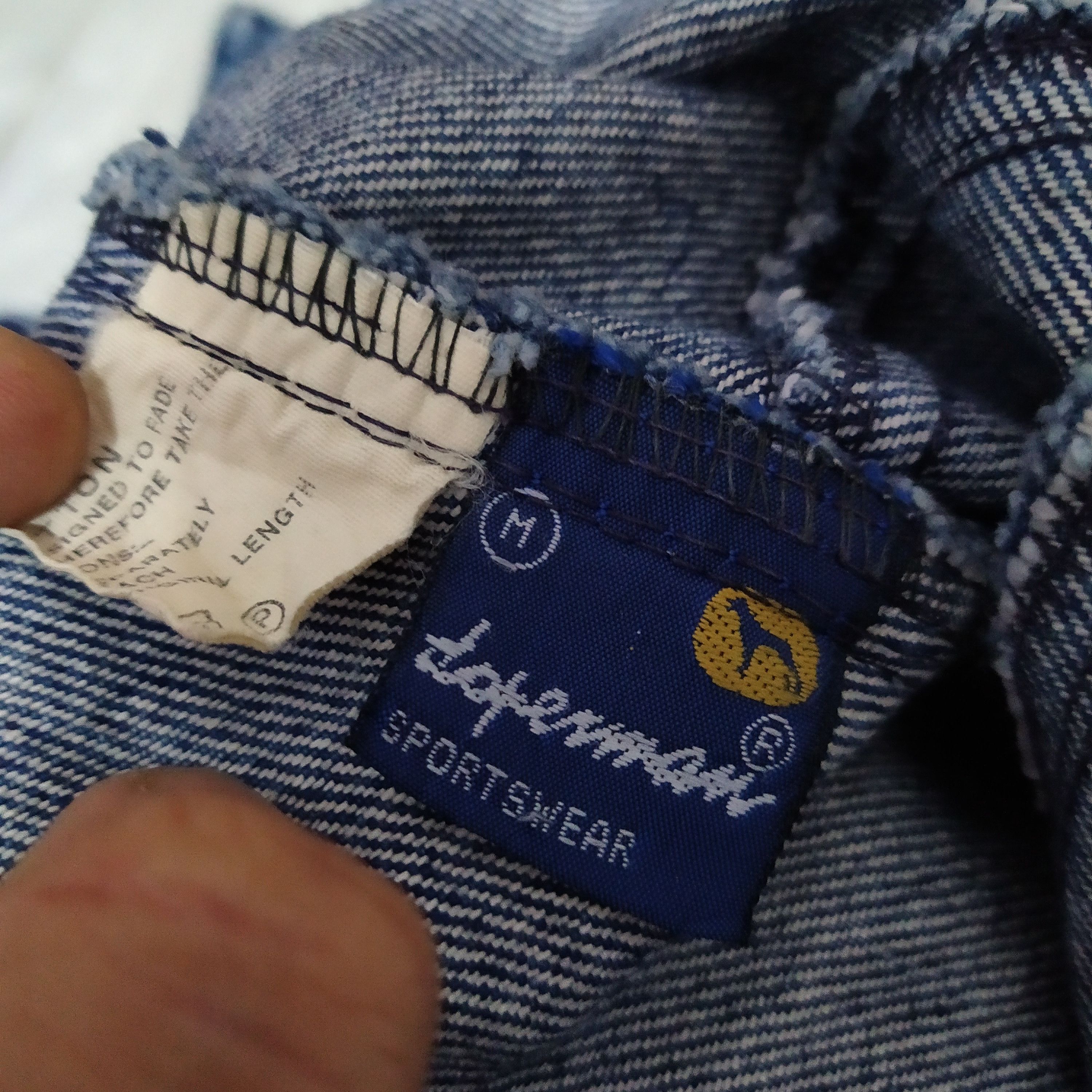 Vintage VTG DOPEMAN INDIGO DENIM JACKET (D365) Size US M / EU 48-50 / 2 - 6 Thumbnail