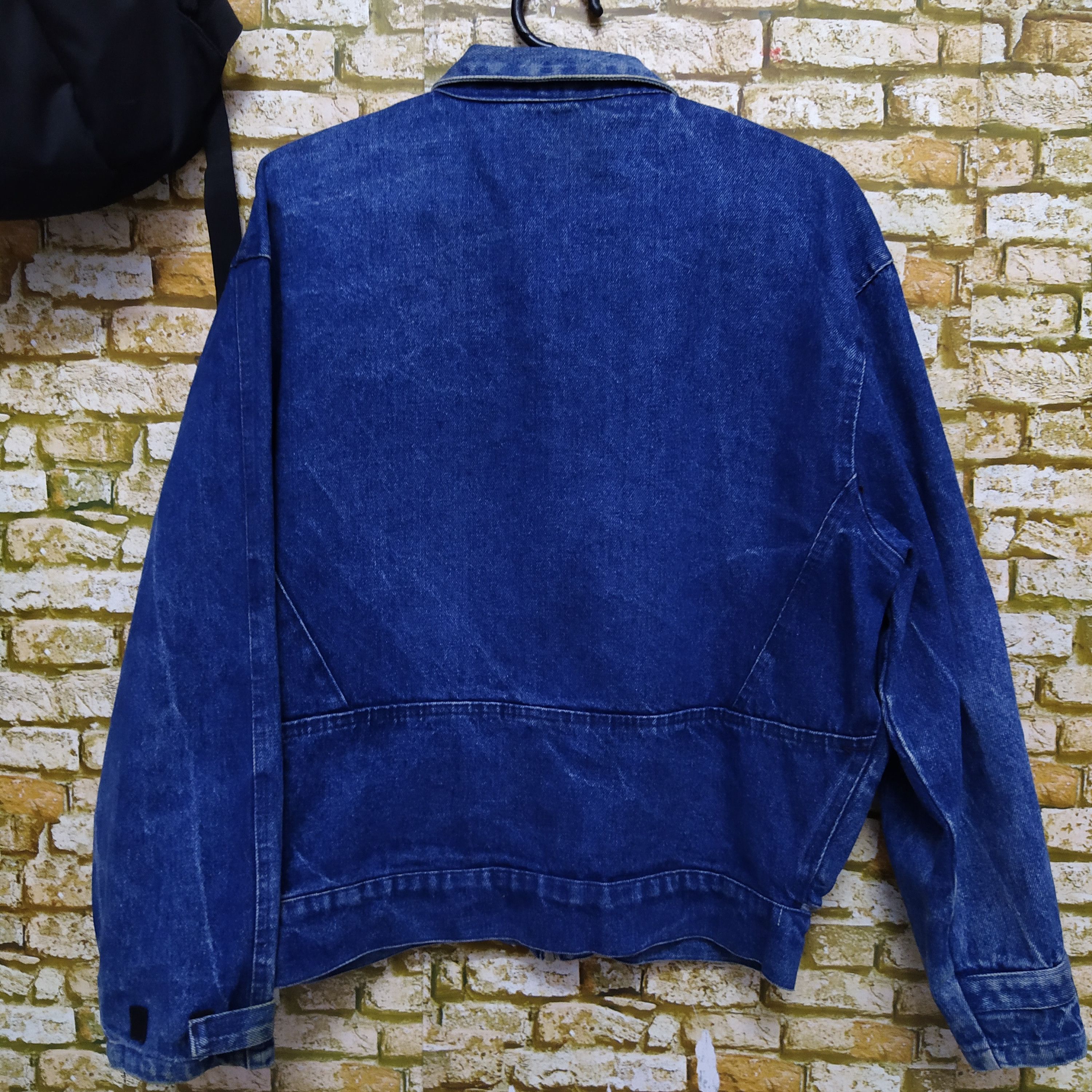 Vintage VTG DOPEMAN INDIGO DENIM JACKET (D365) Size US M / EU 48-50 / 2 - 5 Thumbnail