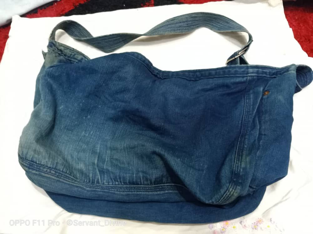 45rpm 45rpm Shoulder Natural Indigo dyed soft Bag Size ONE SIZE - 1 Thumbnail