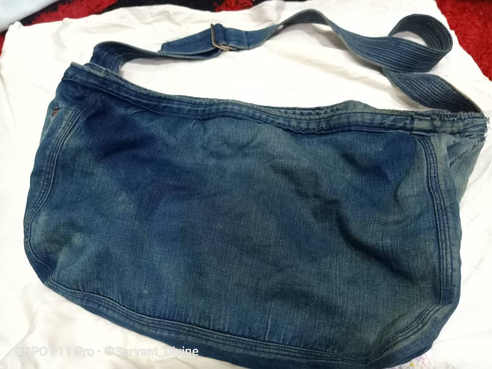 45rpm 45rpm Shoulder Natural Indigo dyed soft Bag Size ONE SIZE - 3 Thumbnail