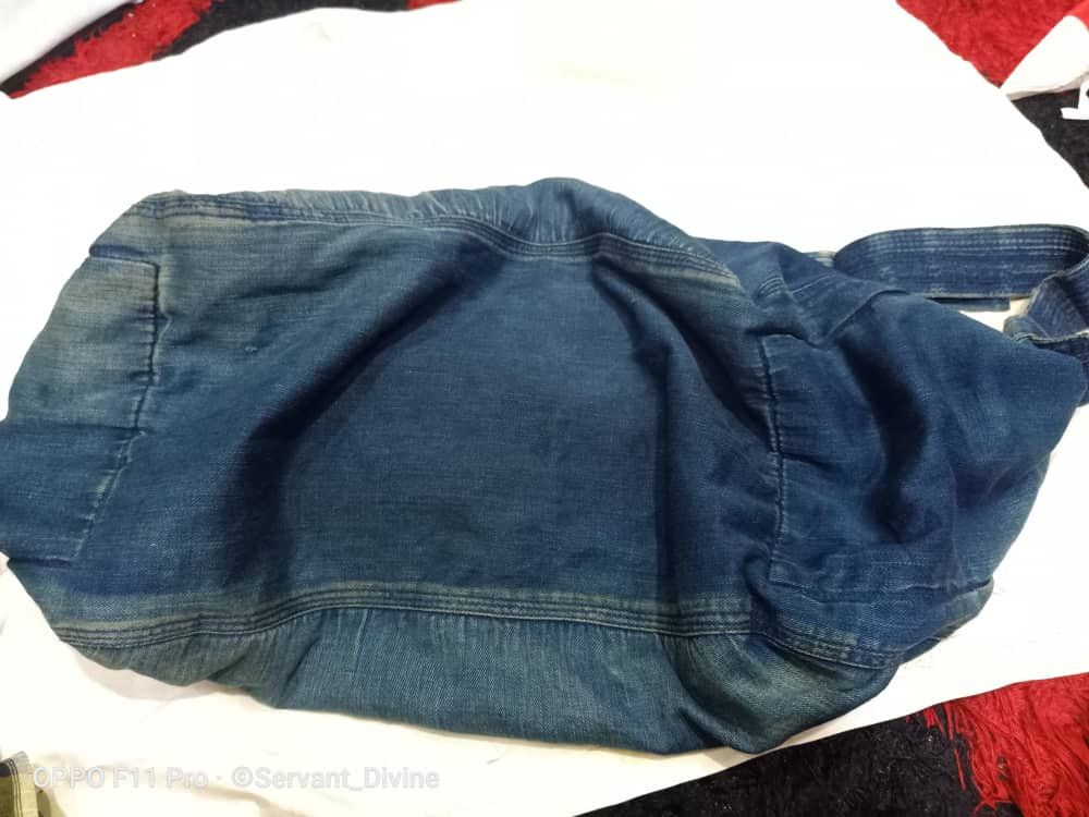 45rpm 45rpm Shoulder Natural Indigo dyed soft Bag Size ONE SIZE - 4 Thumbnail