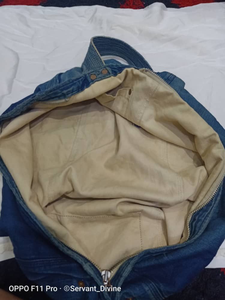 45rpm 45rpm Shoulder Natural Indigo dyed soft Bag Size ONE SIZE - 6 Thumbnail