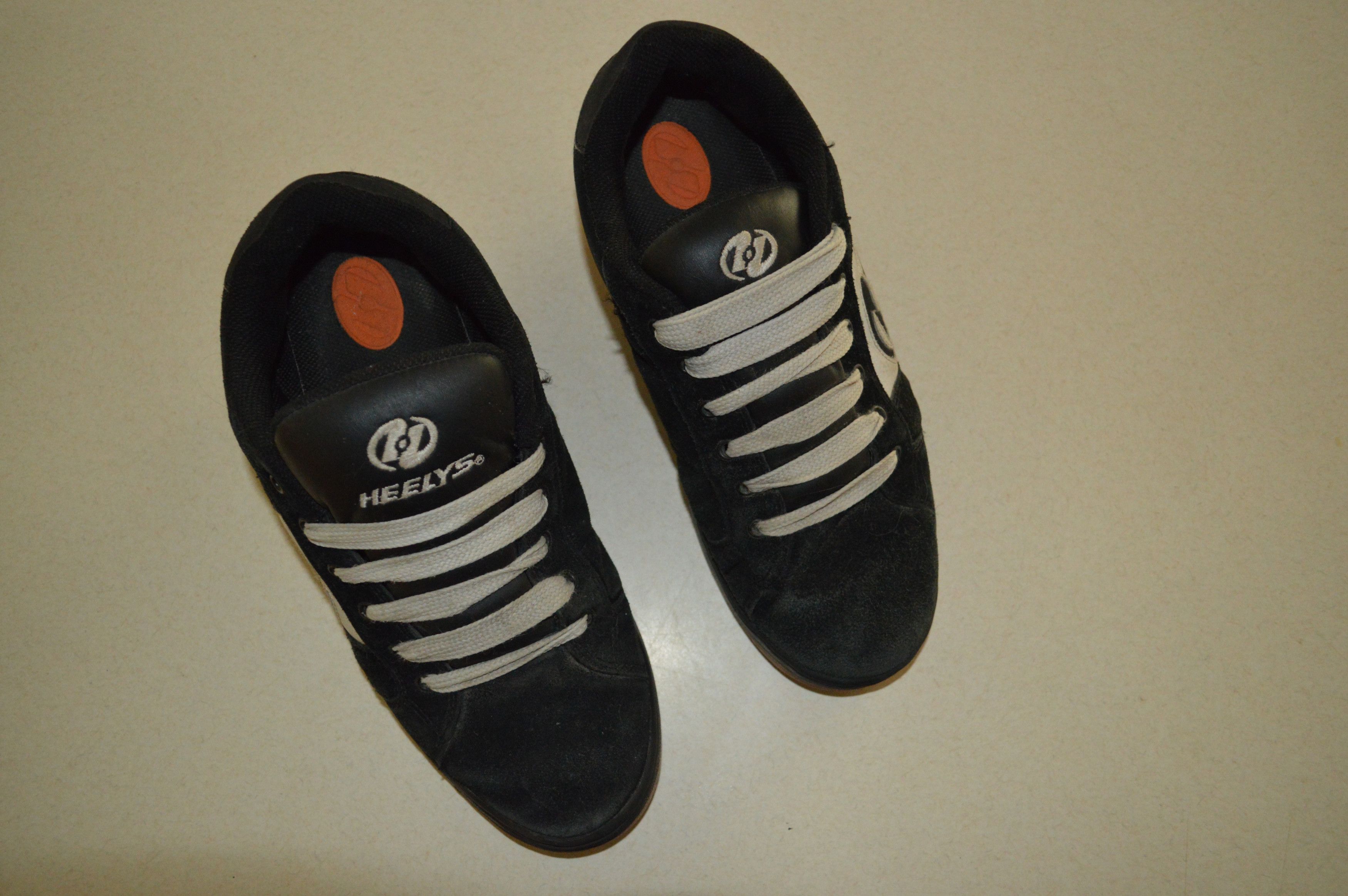 Heelys Vintage Black Suede OG Heelys With The Wheels! | Grailed