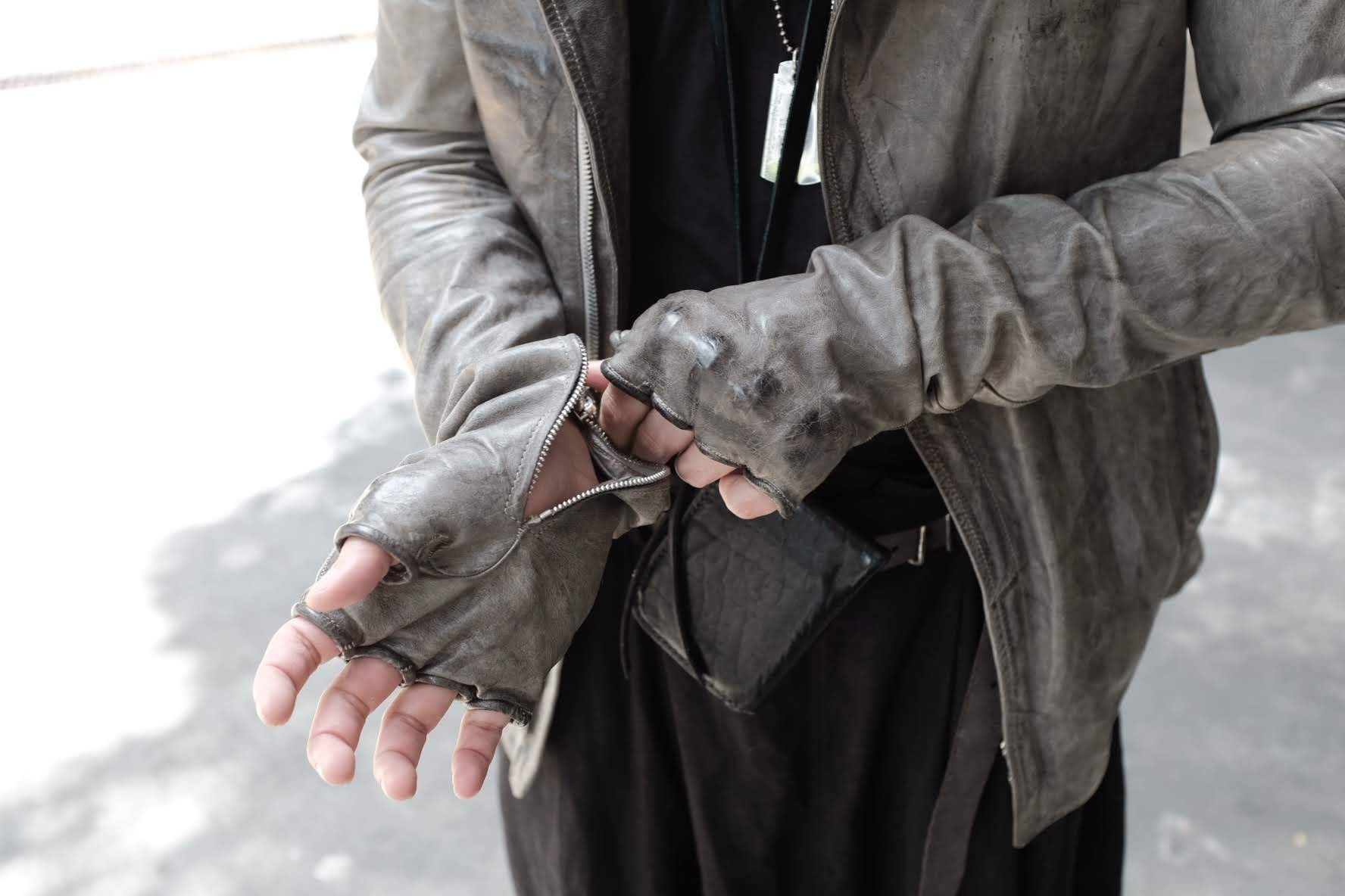 ジャケット・アウター Carol Christian Poell Gloved Jacket Carol Christian Poell Titanium Gloved Leather Jacket LM