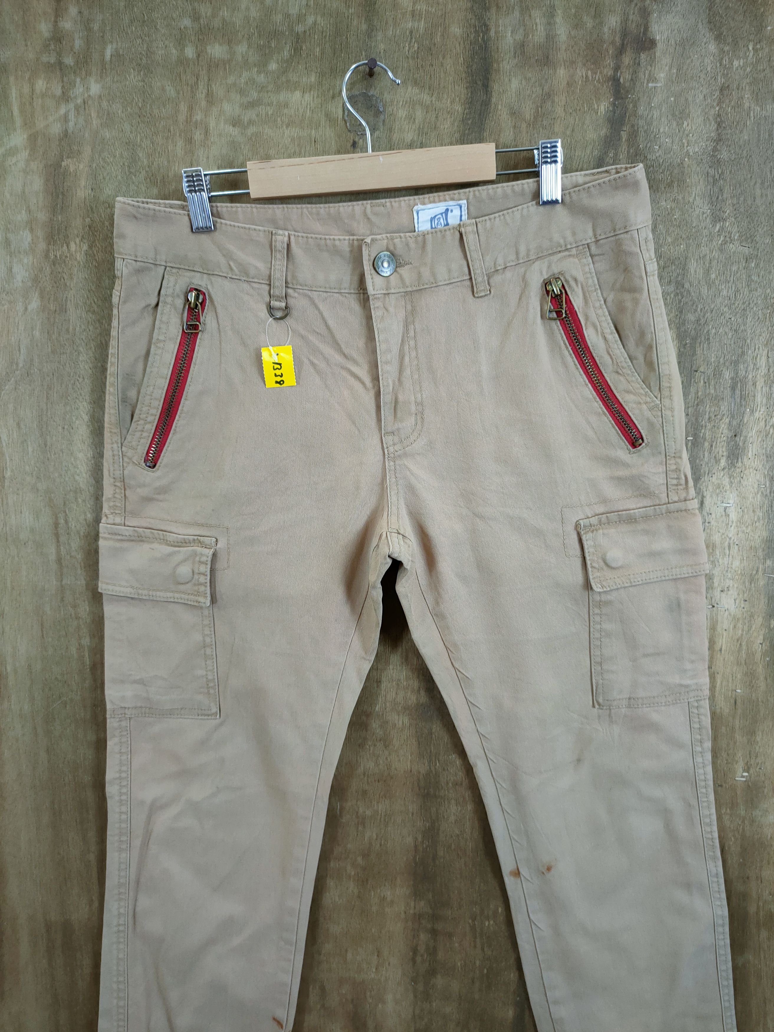 Japanese Brand DLL premium japan multipocket tactical cargo pants #1338 Size US 32 / EU 48 - 4 Thumbnail