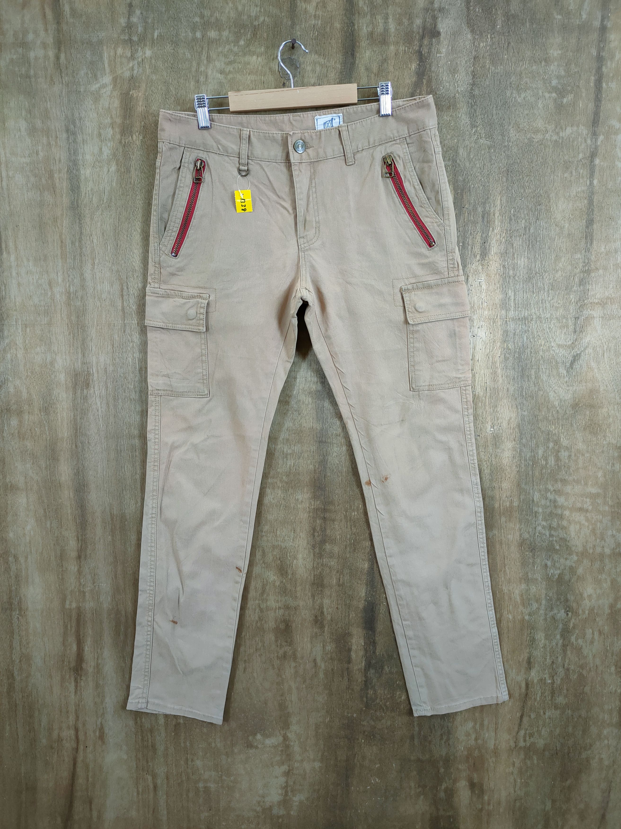 Japanese Brand DLL premium japan multipocket tactical cargo pants #1338 Size US 32 / EU 48 - 1 Thumbnail