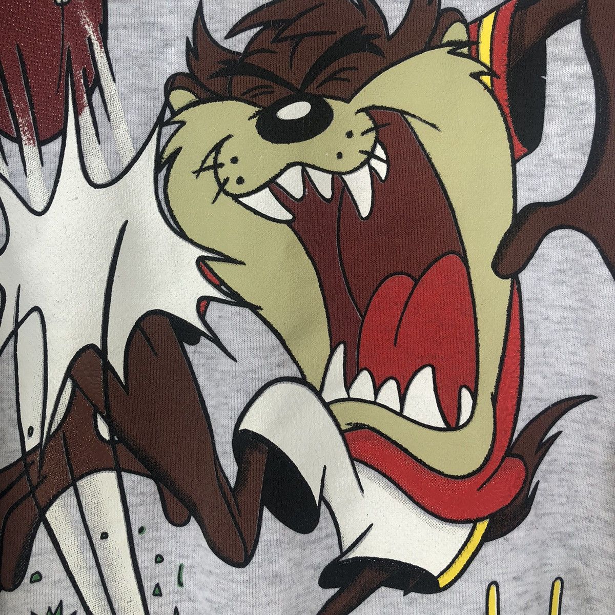 Cartoon Network × Vintage × Warner Bros Vintage 1994 Warnes Bros Tazmania Backprint Big Logo Size US L / EU 52-54 / 3 - 14 Thumbnail