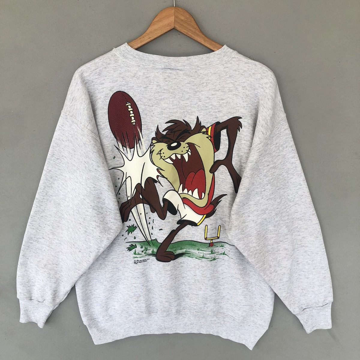 Cartoon Network × Vintage × Warner Bros Vintage 1994 Warnes Bros Tazmania Backprint Big Logo Size US L / EU 52-54 / 3 - 11 Thumbnail