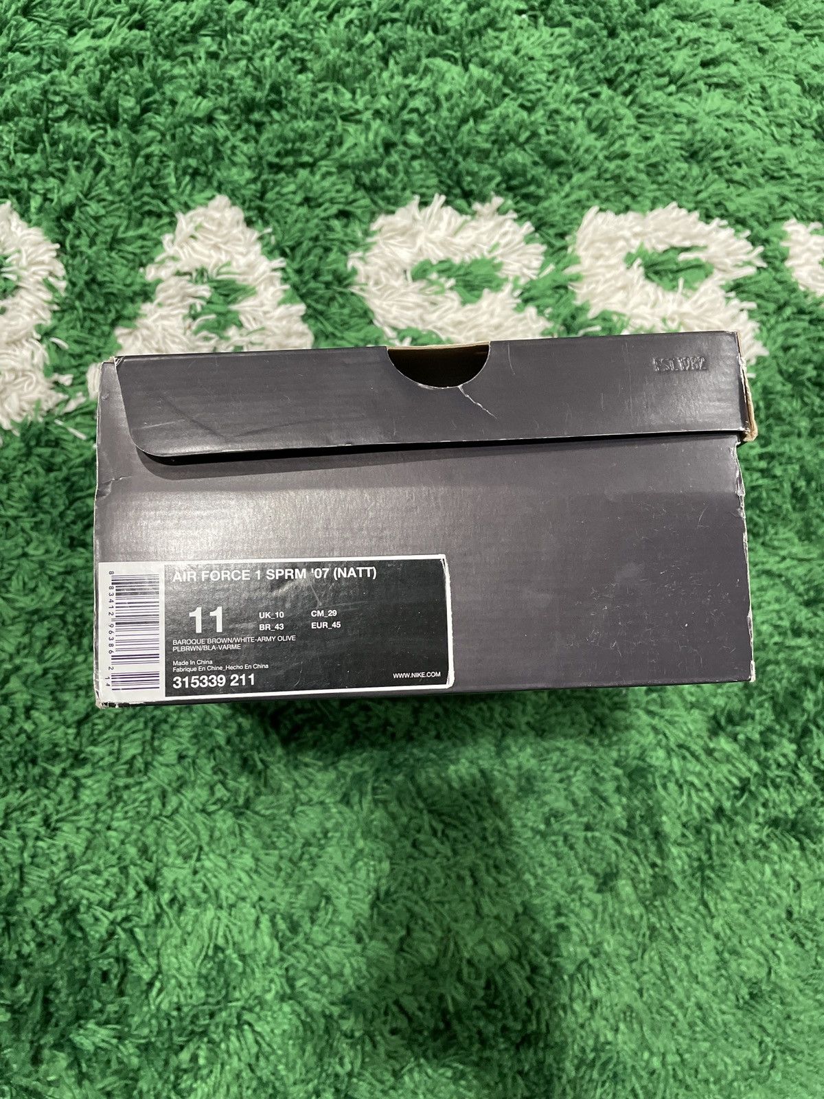 Nike Air Force 1 Supreme Natt Original Six (2007) Size US 11 / EU 44 - 7 Thumbnail